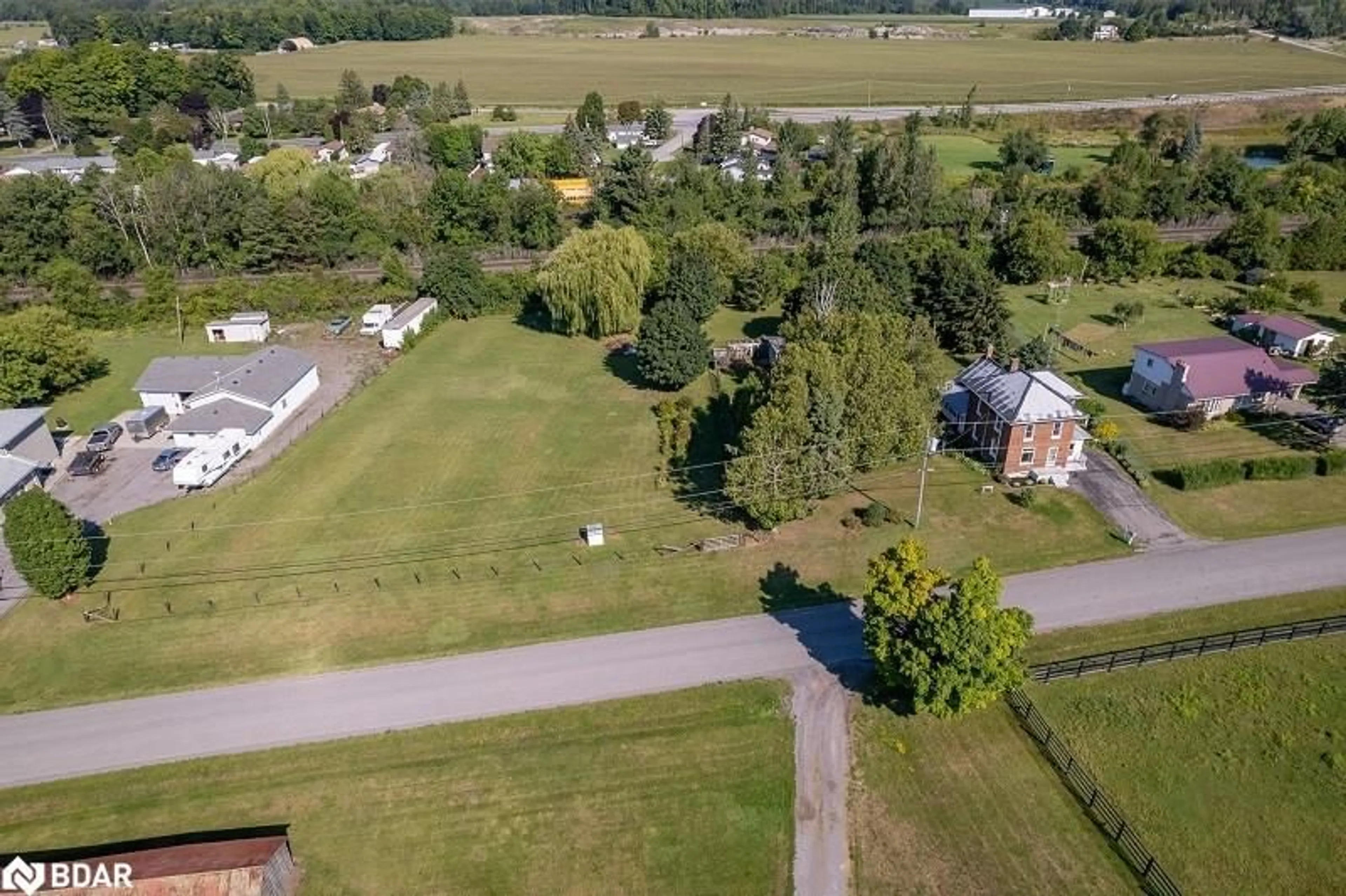 A pic from outside/outdoor area/front of a property/back of a property/a pic from drone, unknown for 0 Boulton Rd, Quinte West Ontario K8V 5P7