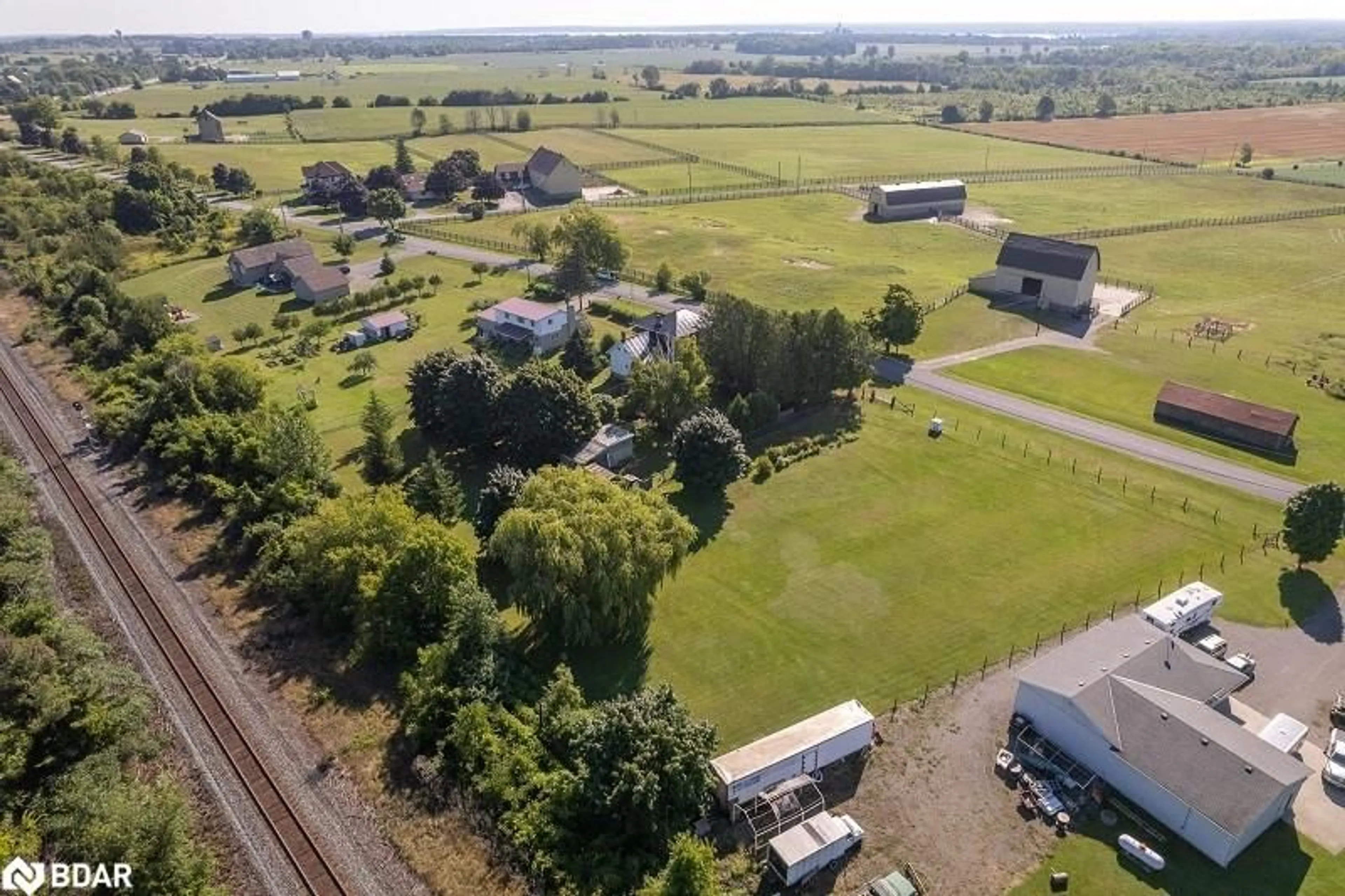 A pic from outside/outdoor area/front of a property/back of a property/a pic from drone, unknown for 0 Boulton Rd, Quinte West Ontario K8V 5P7