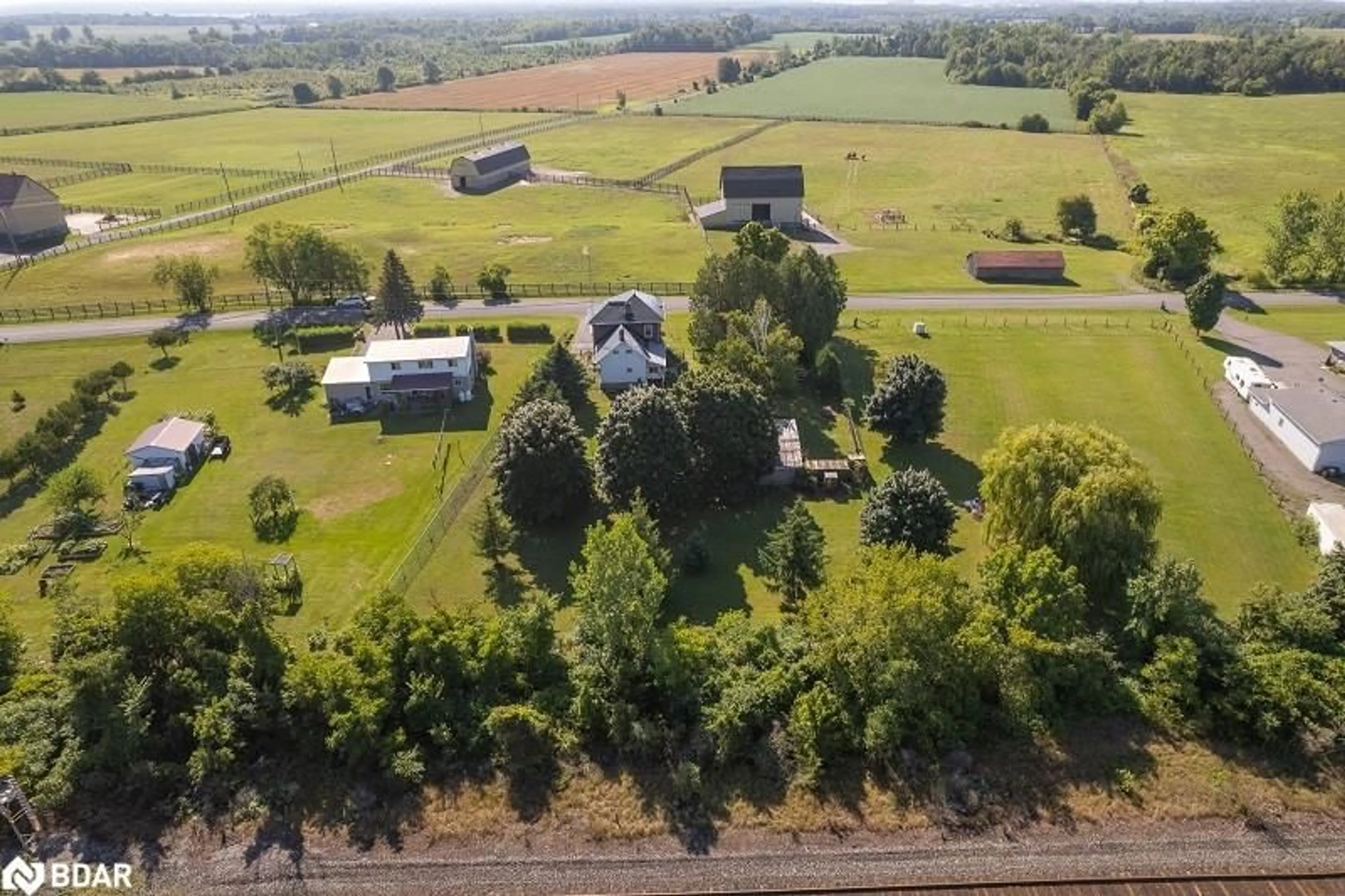 A pic from outside/outdoor area/front of a property/back of a property/a pic from drone, unknown for 0 Boulton Rd, Quinte West Ontario K8V 5P7