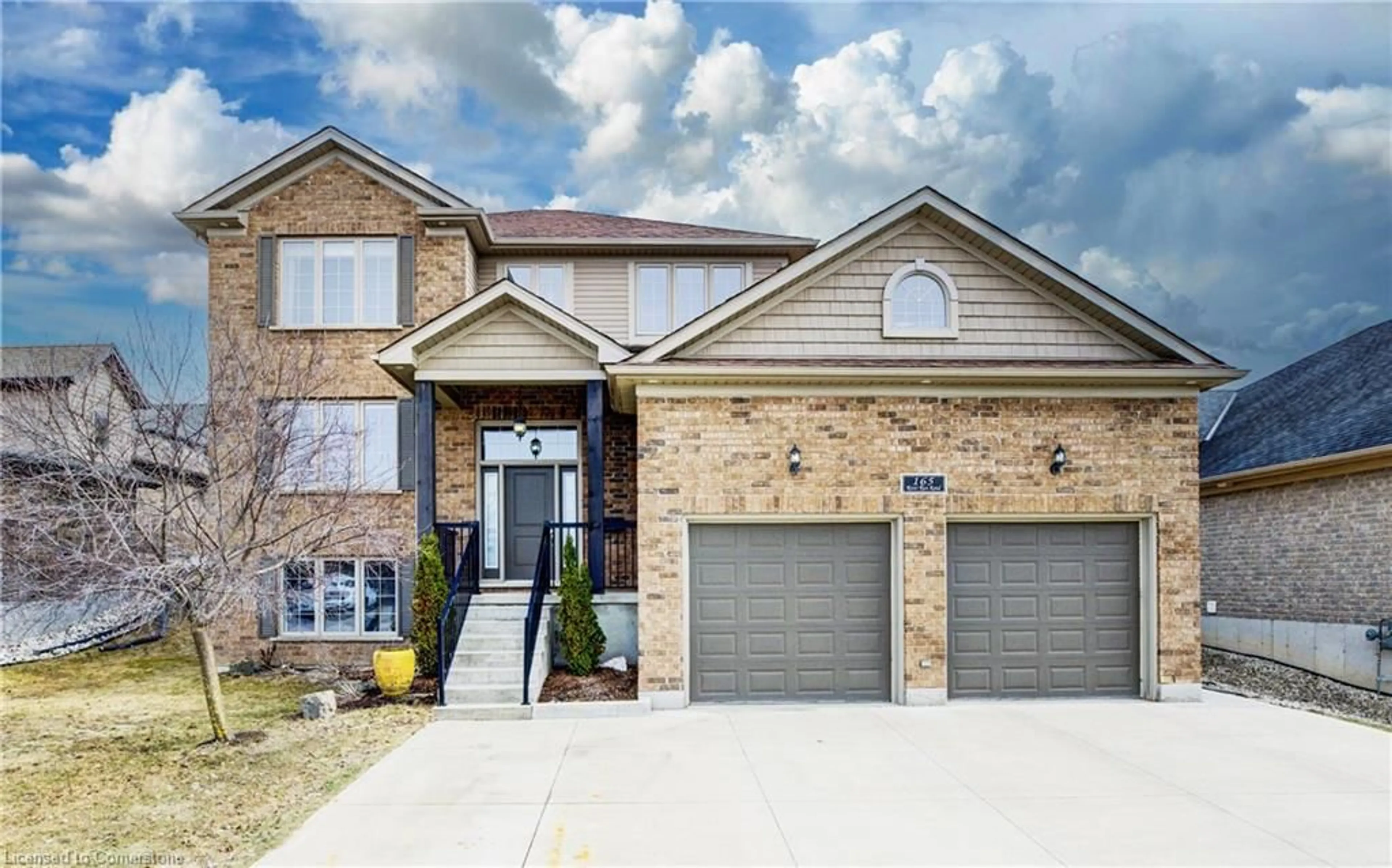 Home with brick exterior material, street for 165 River Run Rd, Drayton Ontario N0G 1P0