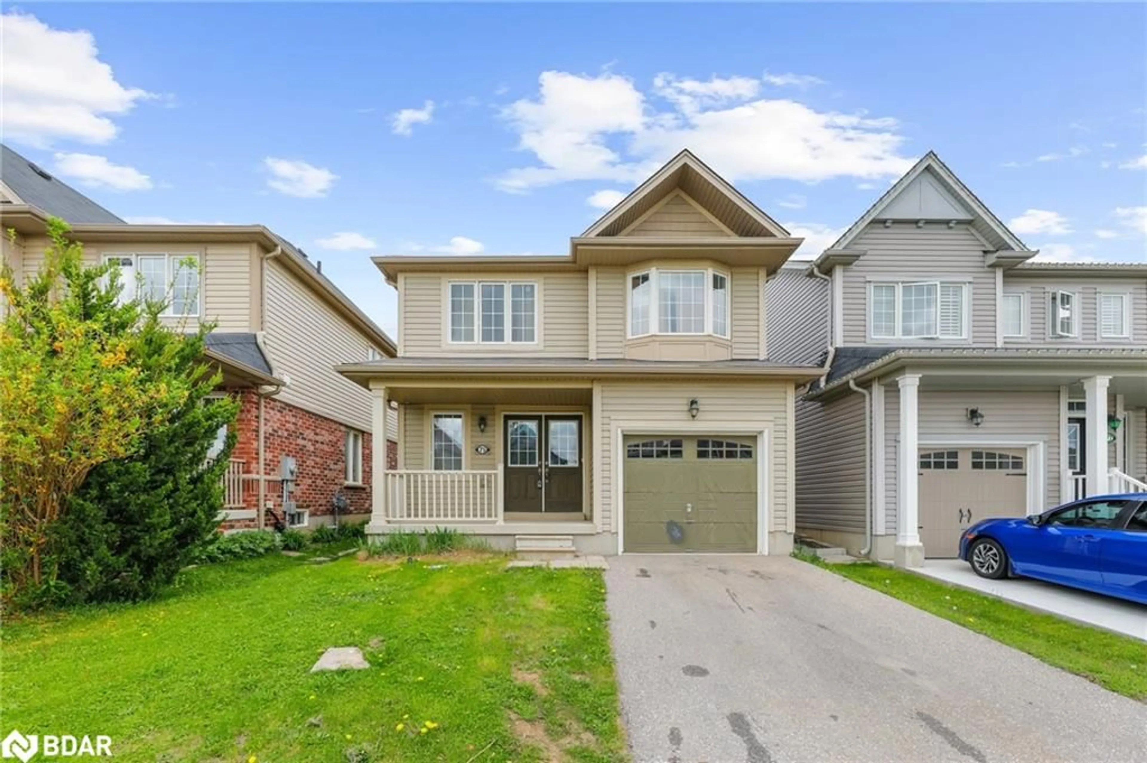 Home with brick exterior material, street for 75 Warner Lane, Brantford Ontario N3T 0J4