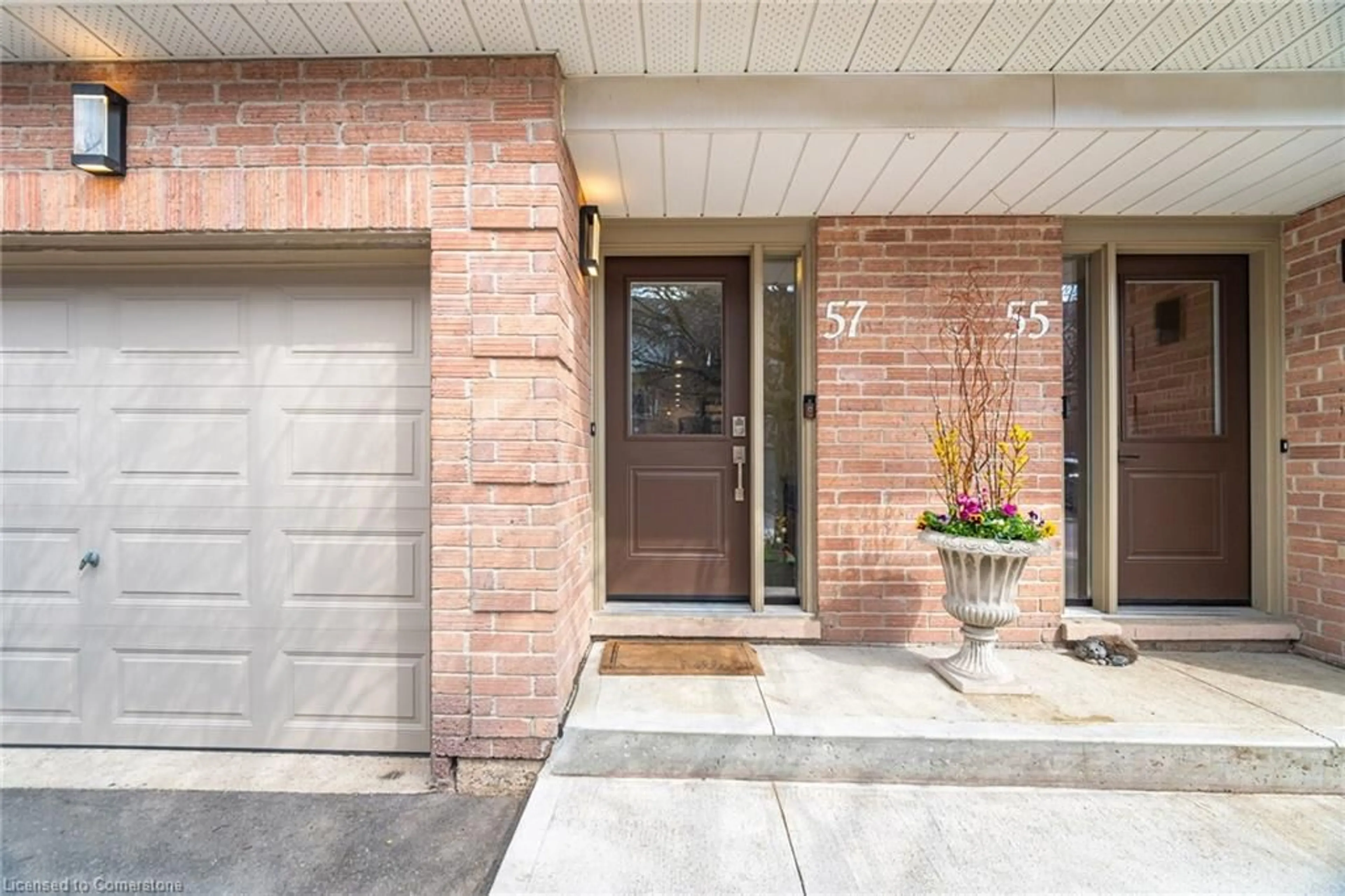 Home with brick exterior material, street for 26 Moss Blvd #57, Hamilton Ontario L9H 6W8