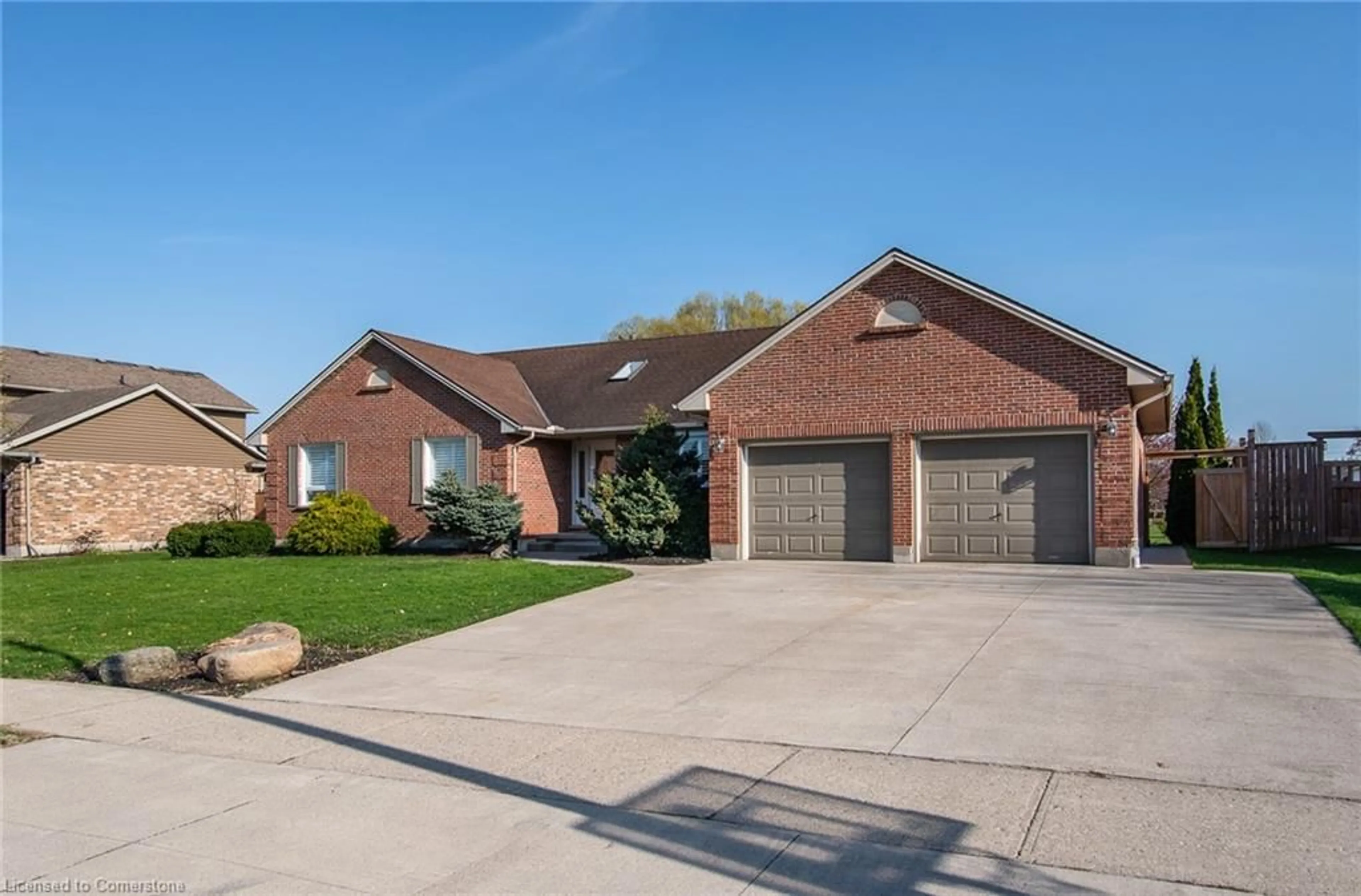 Home with brick exterior material, street for 71 Oakridge Avenue Ave, Innerkip Ontario N0J 1M0