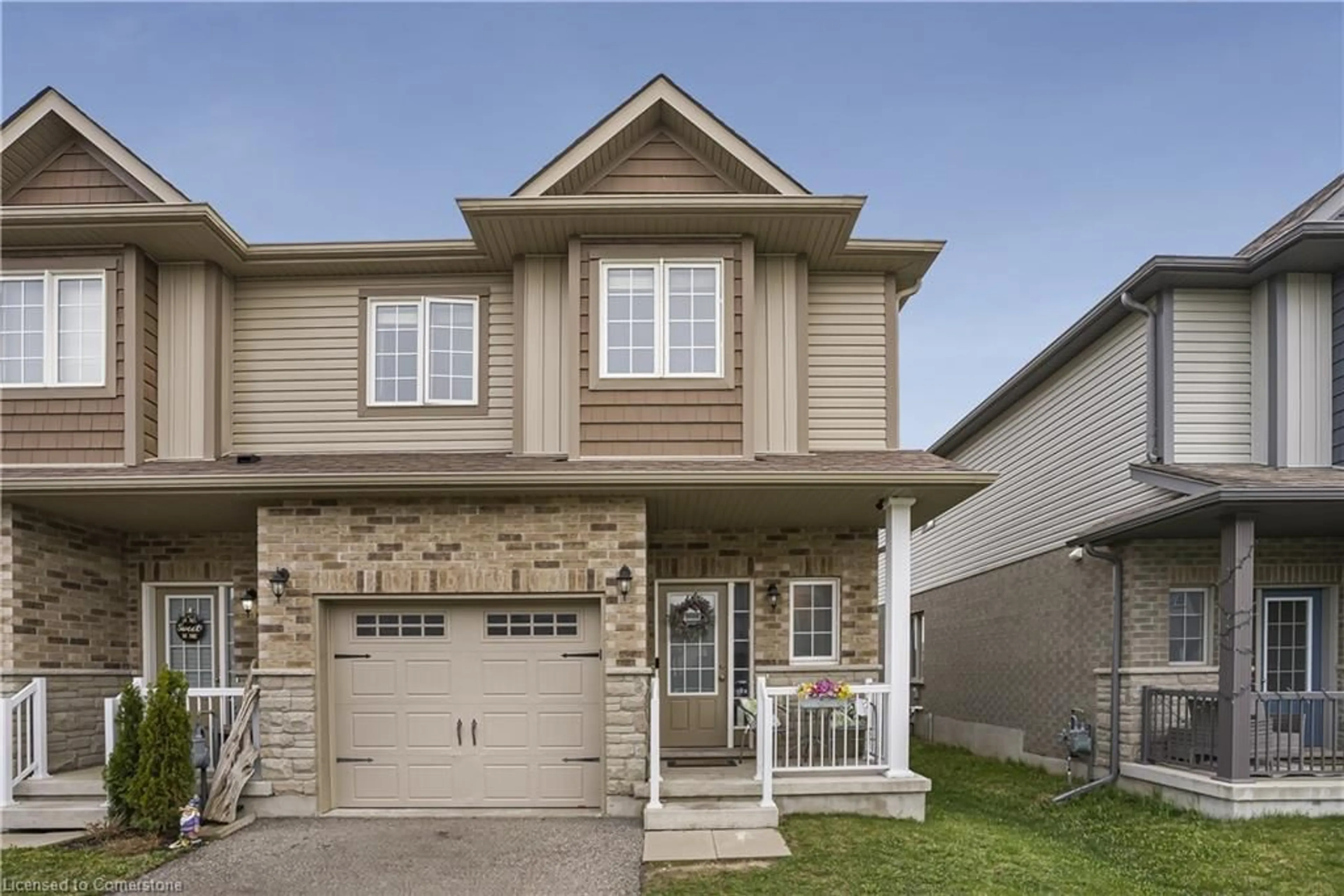 Home with vinyl exterior material, street for 1458 Caen Ave, Woodstock Ontario N4T 0J7