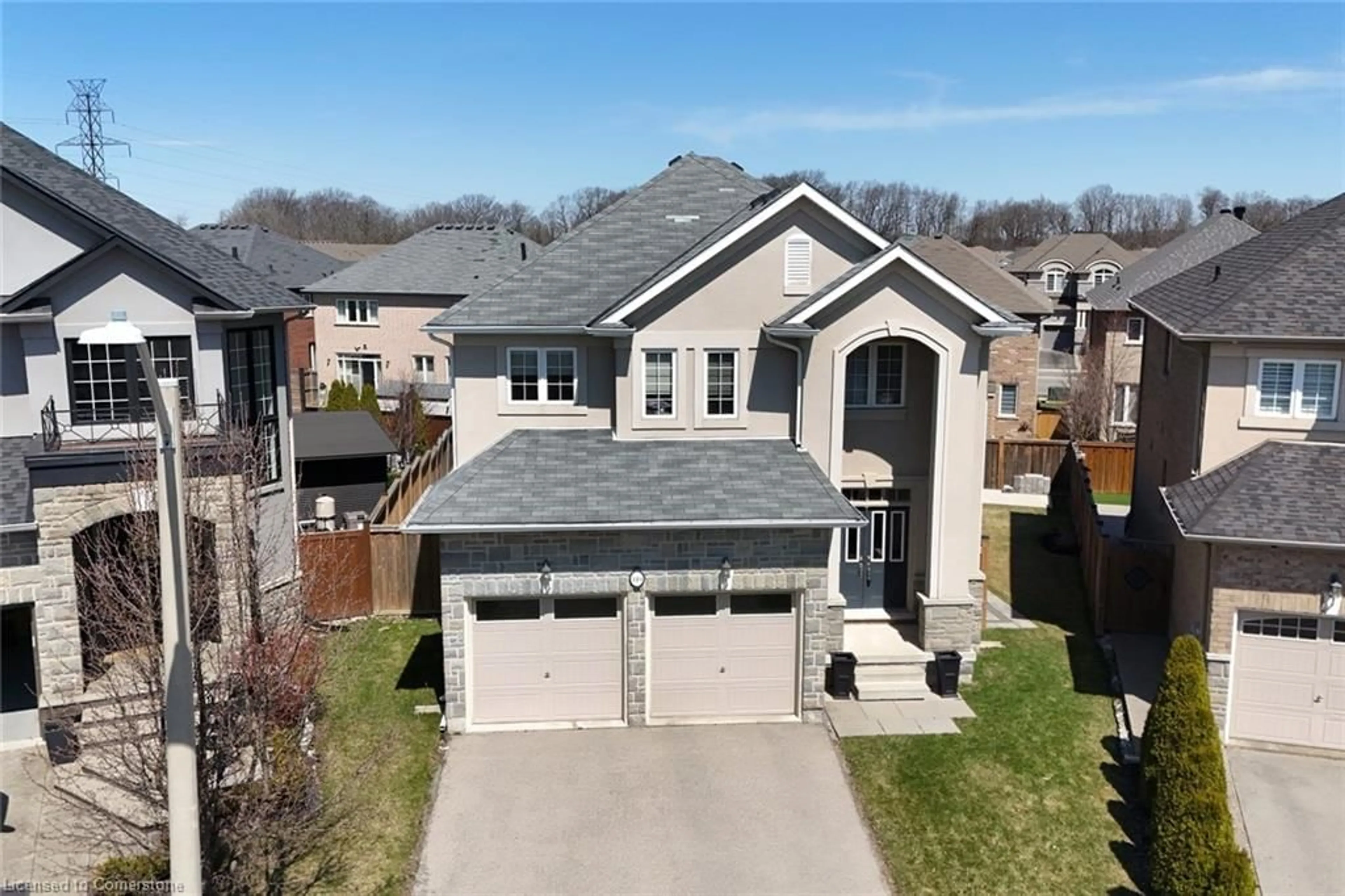 A pic from outside/outdoor area/front of a property/back of a property/a pic from drone, street for 149 Vinton Rd, Hamilton Ontario L9K 0G7
