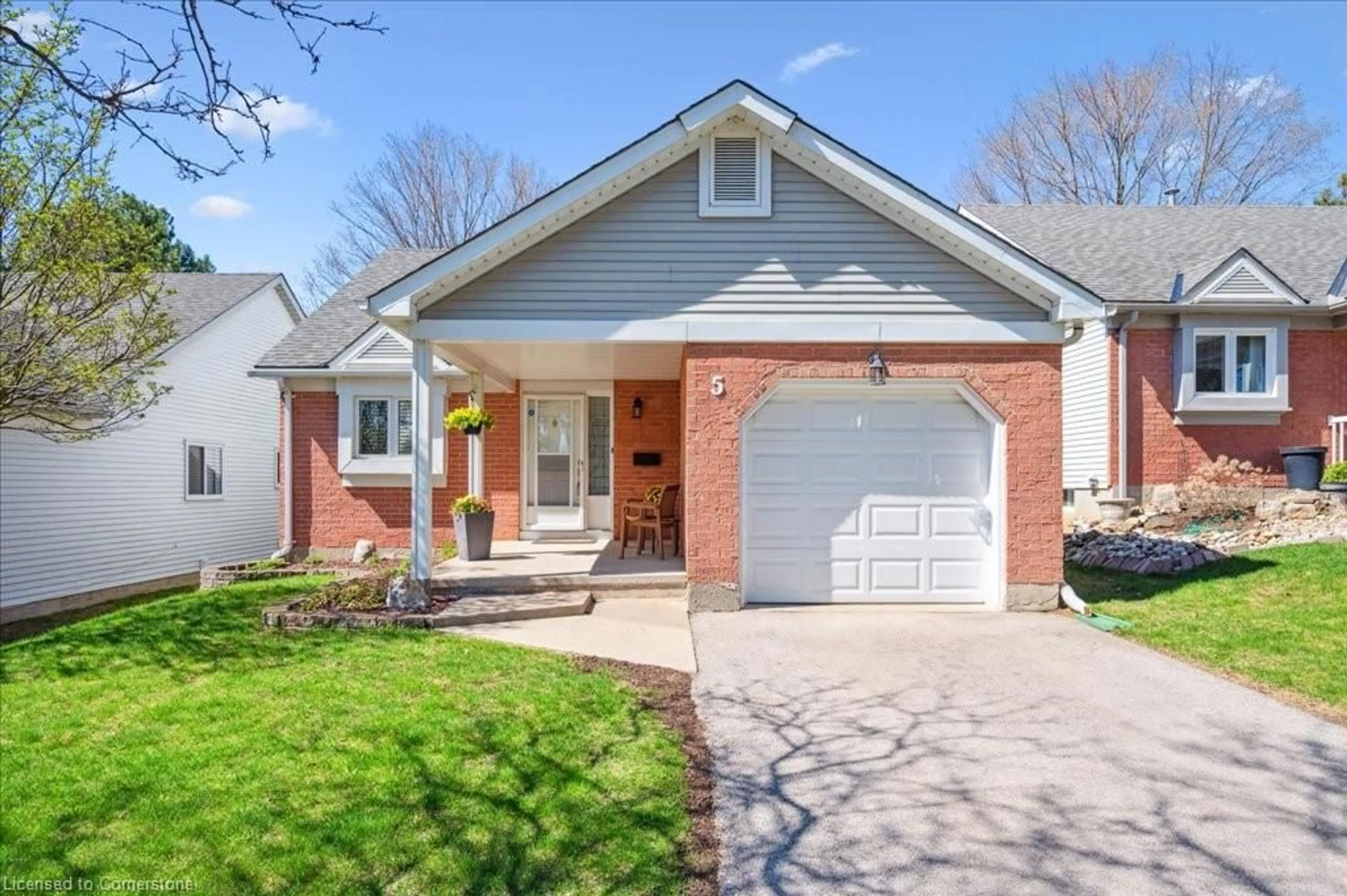 Home with brick exterior material, street for 5 Quinte Cres #2, Kitchener Ontario N2A 3K2