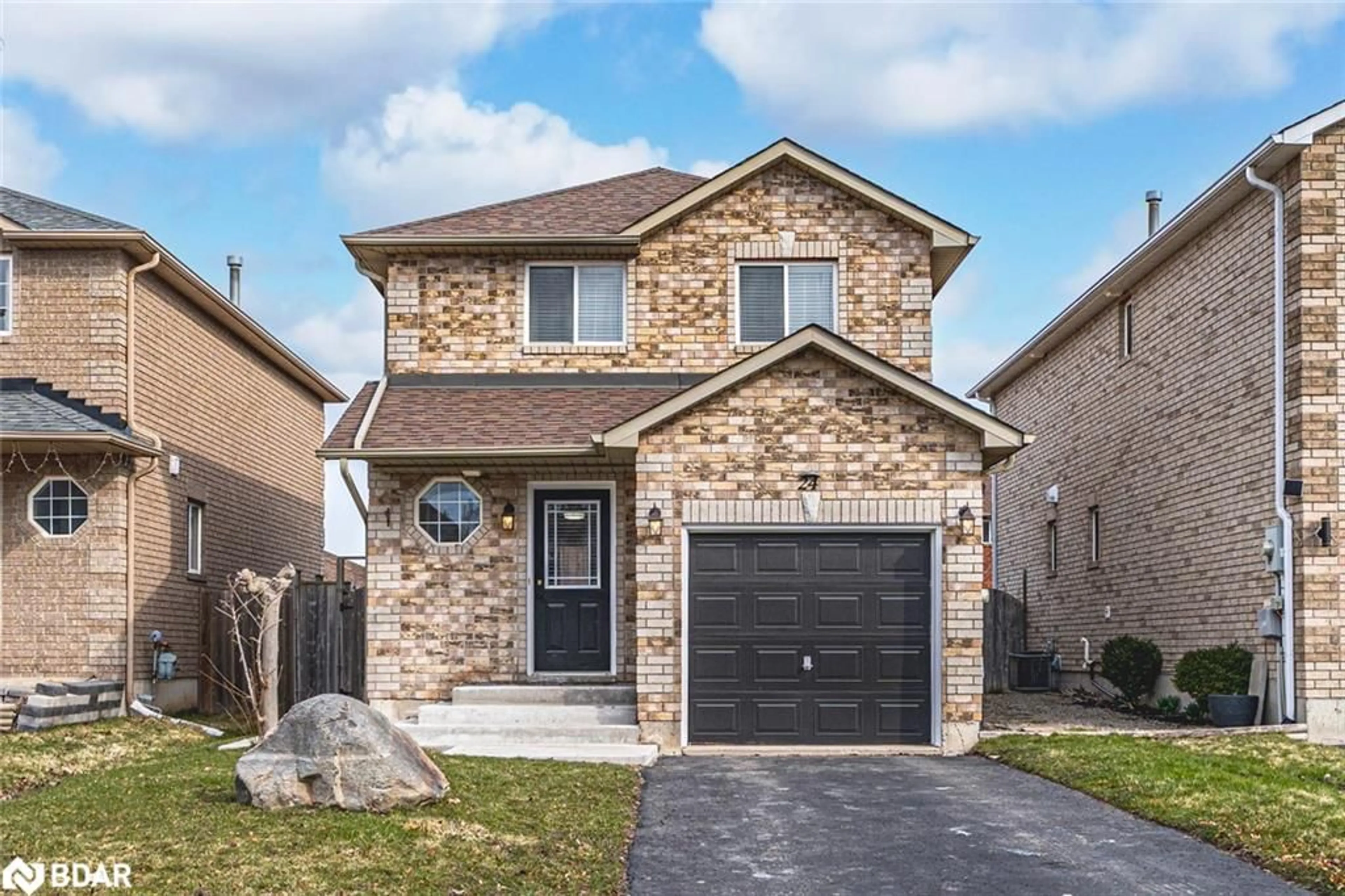Home with brick exterior material, street for 24 Coronation Pky, Barrie Ontario L4M 7J8