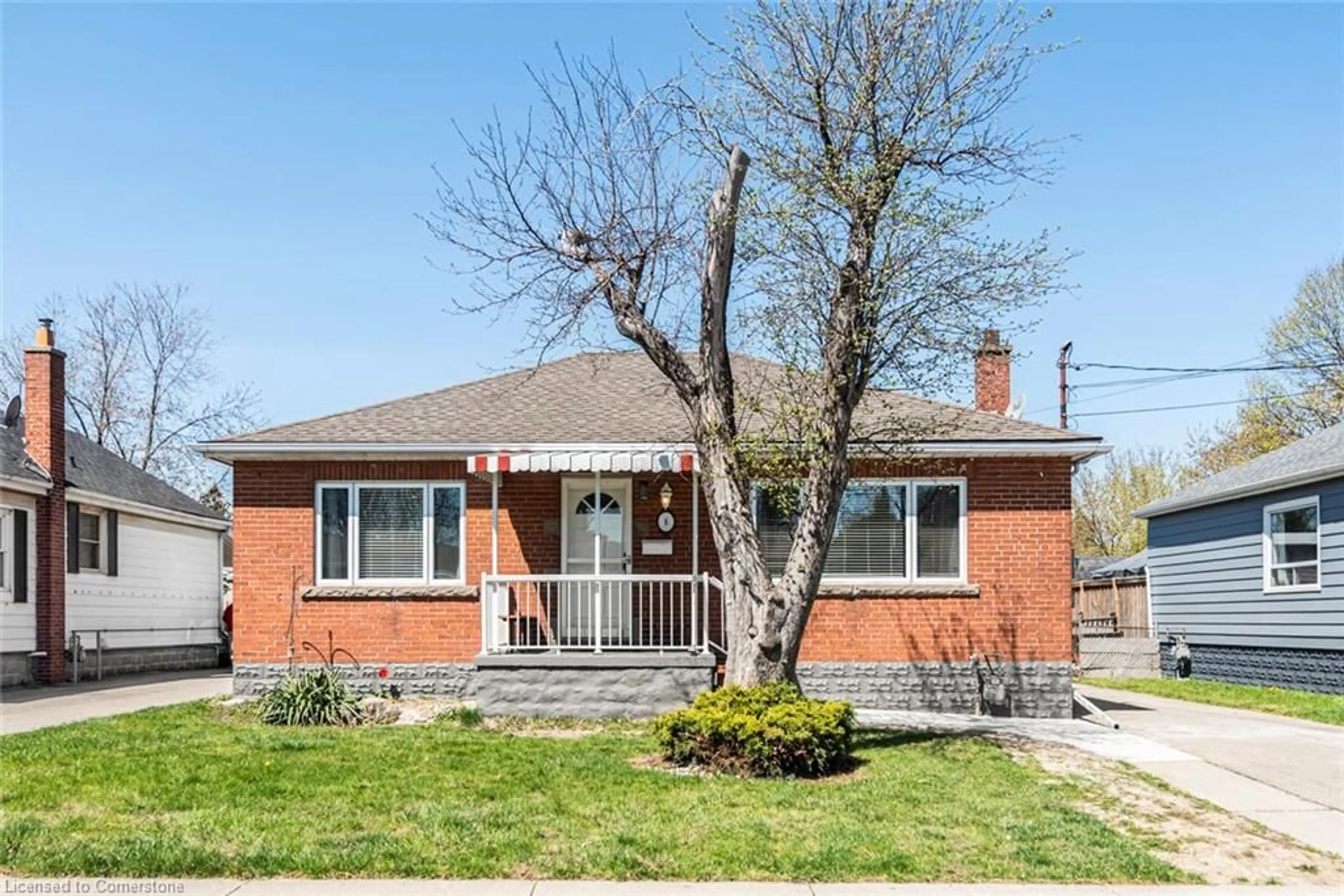 Home with brick exterior material, street for 6 West 1st St, Hamilton Ontario L9C 3B6