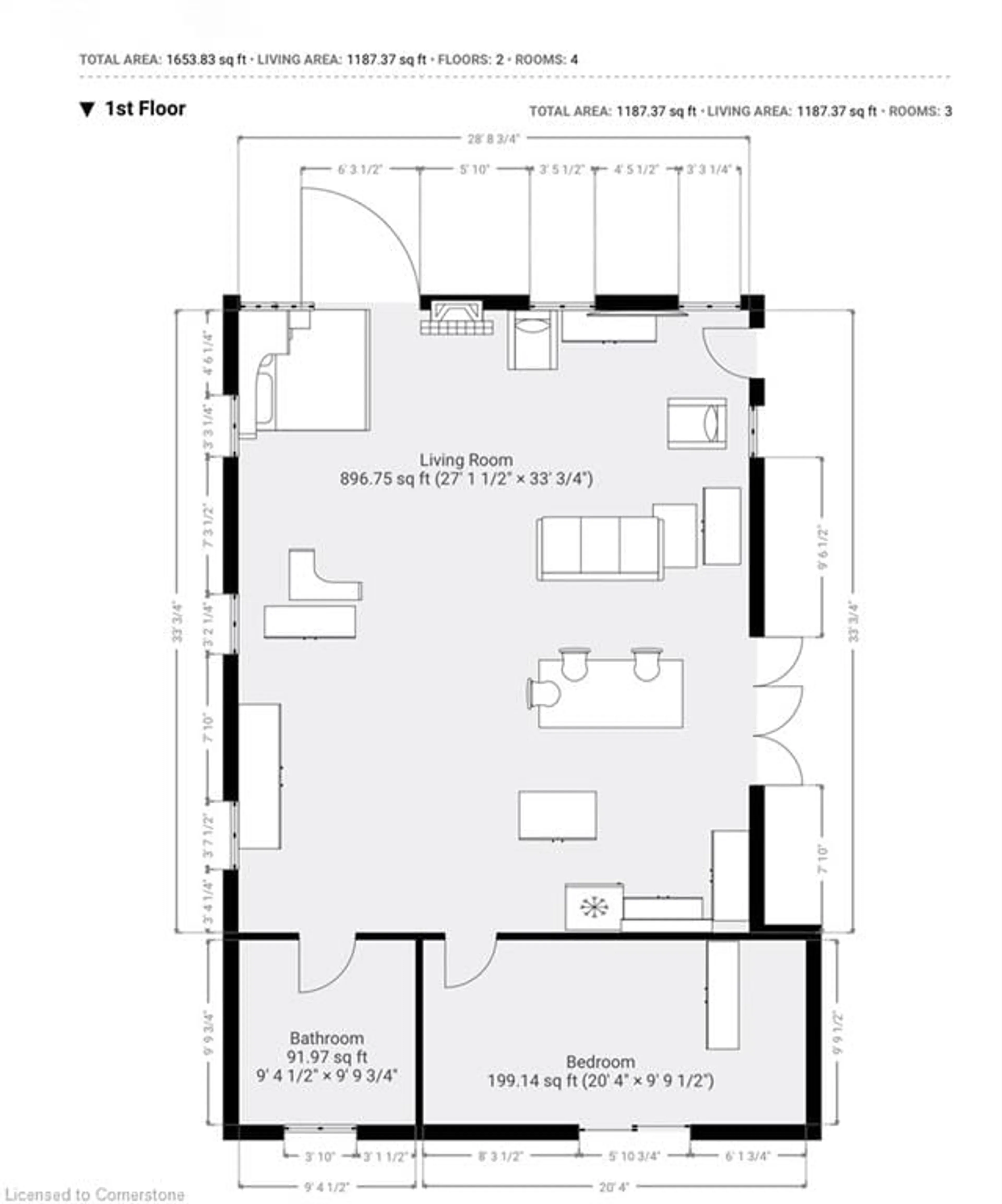 Floor plan for 1093 Sunset Dr, Fort Erie Ontario L2A 5M4