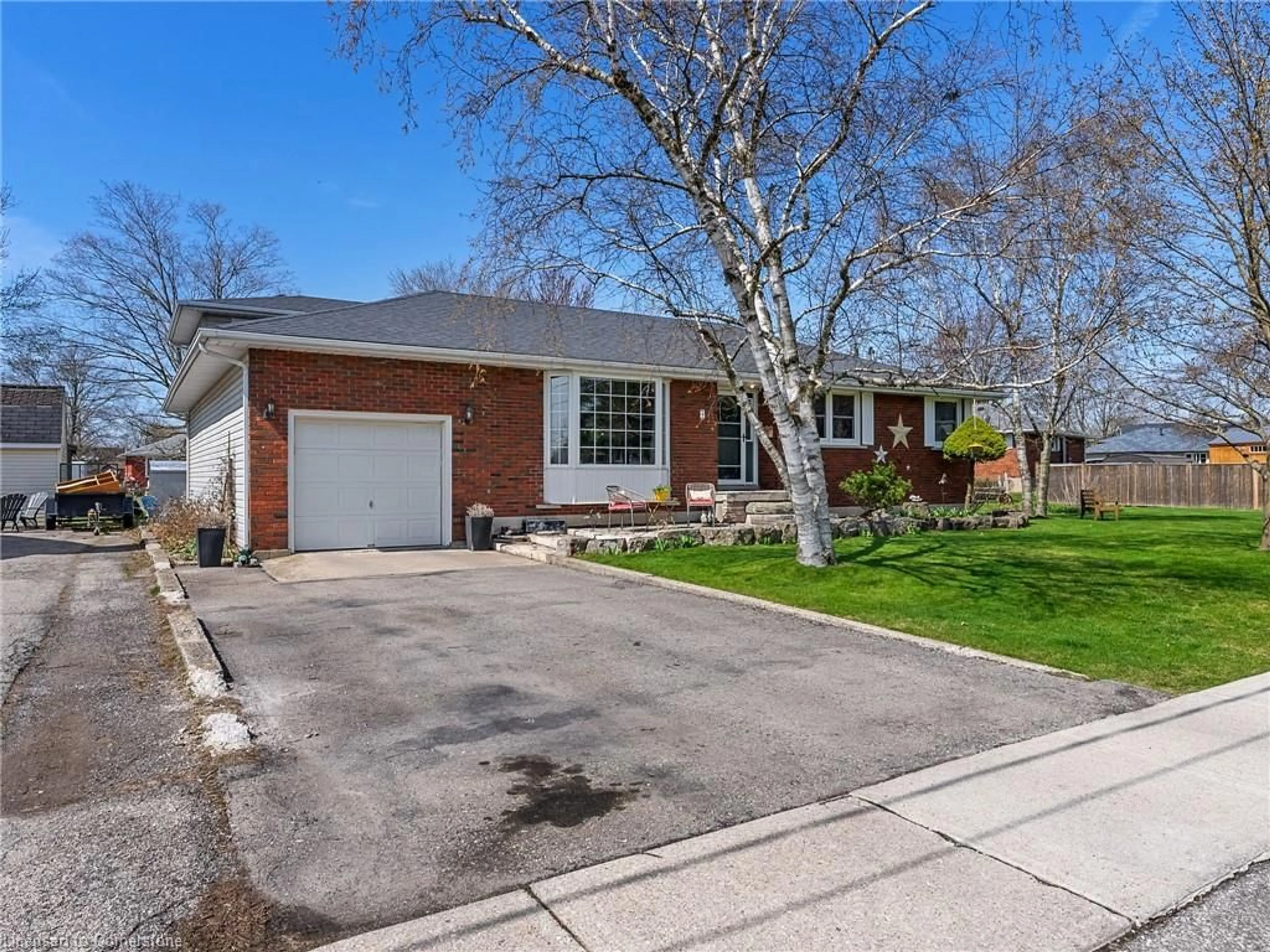 Home with brick exterior material, street for 4 Laidlaw St, Hagersville Ontario N0A 1H0