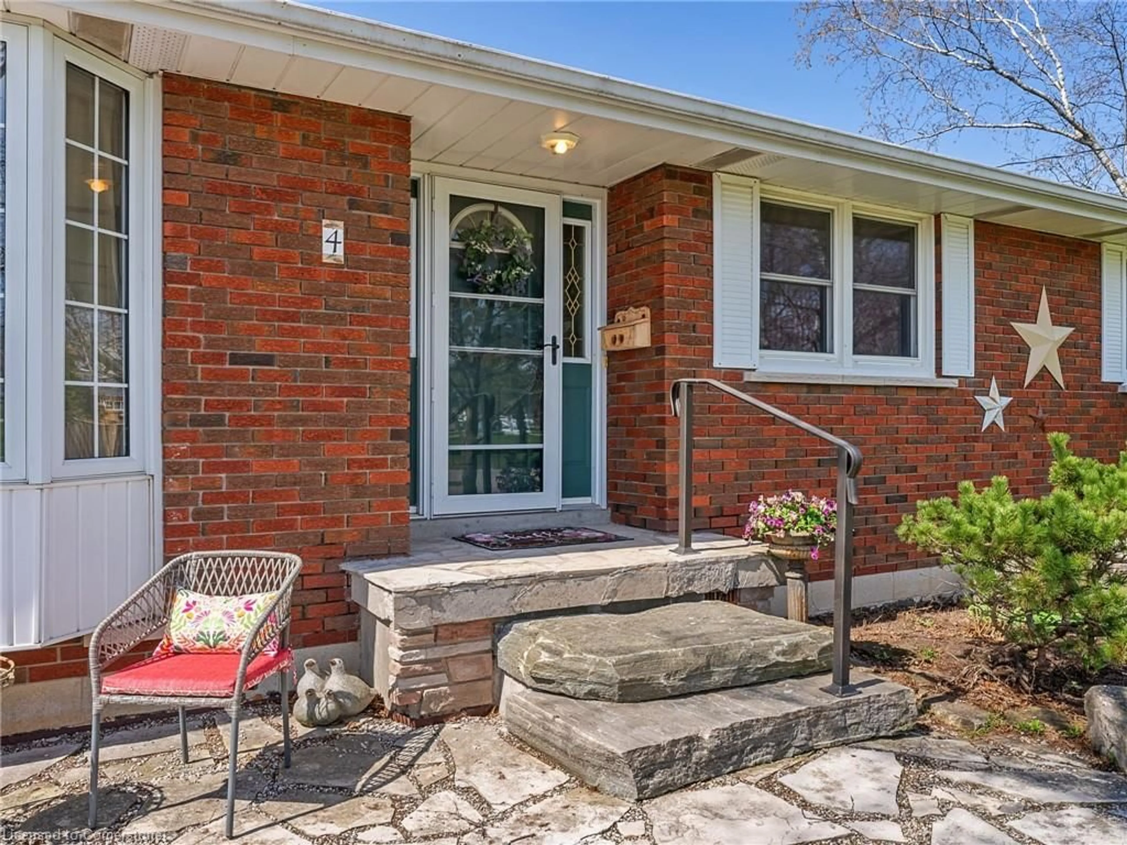 Home with brick exterior material, street for 4 Laidlaw St, Hagersville Ontario N0A 1H0