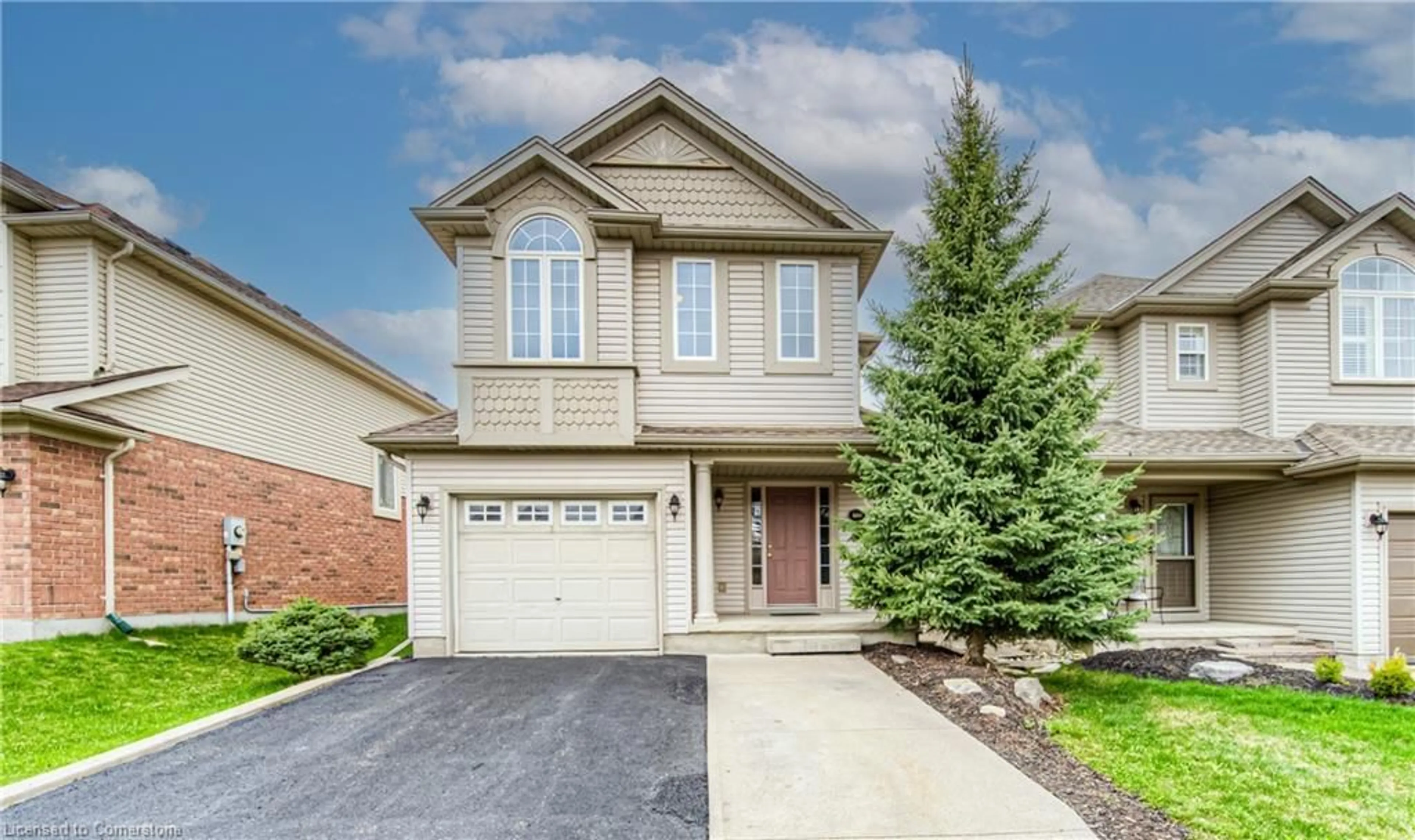 Home with brick exterior material, street for 732 Grand Banks Dr, Waterloo Ontario N2K 4M2