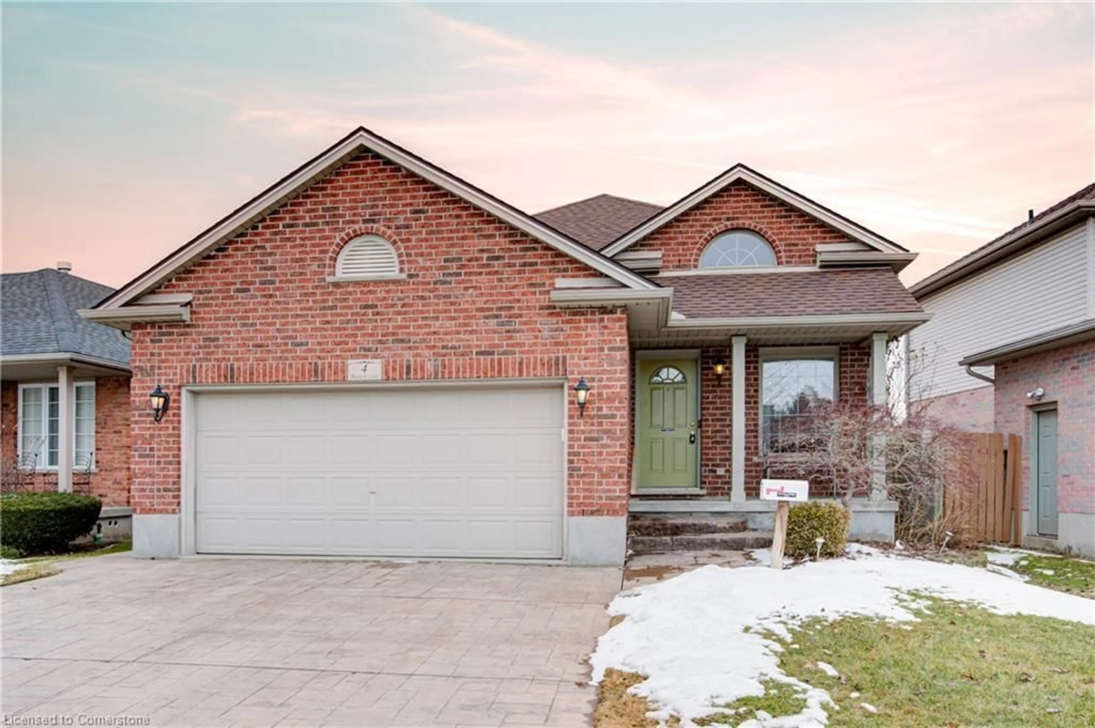 Home with brick exterior material, street for 4 Hickory Lane, St. Thomas Ontario N5R 6K5