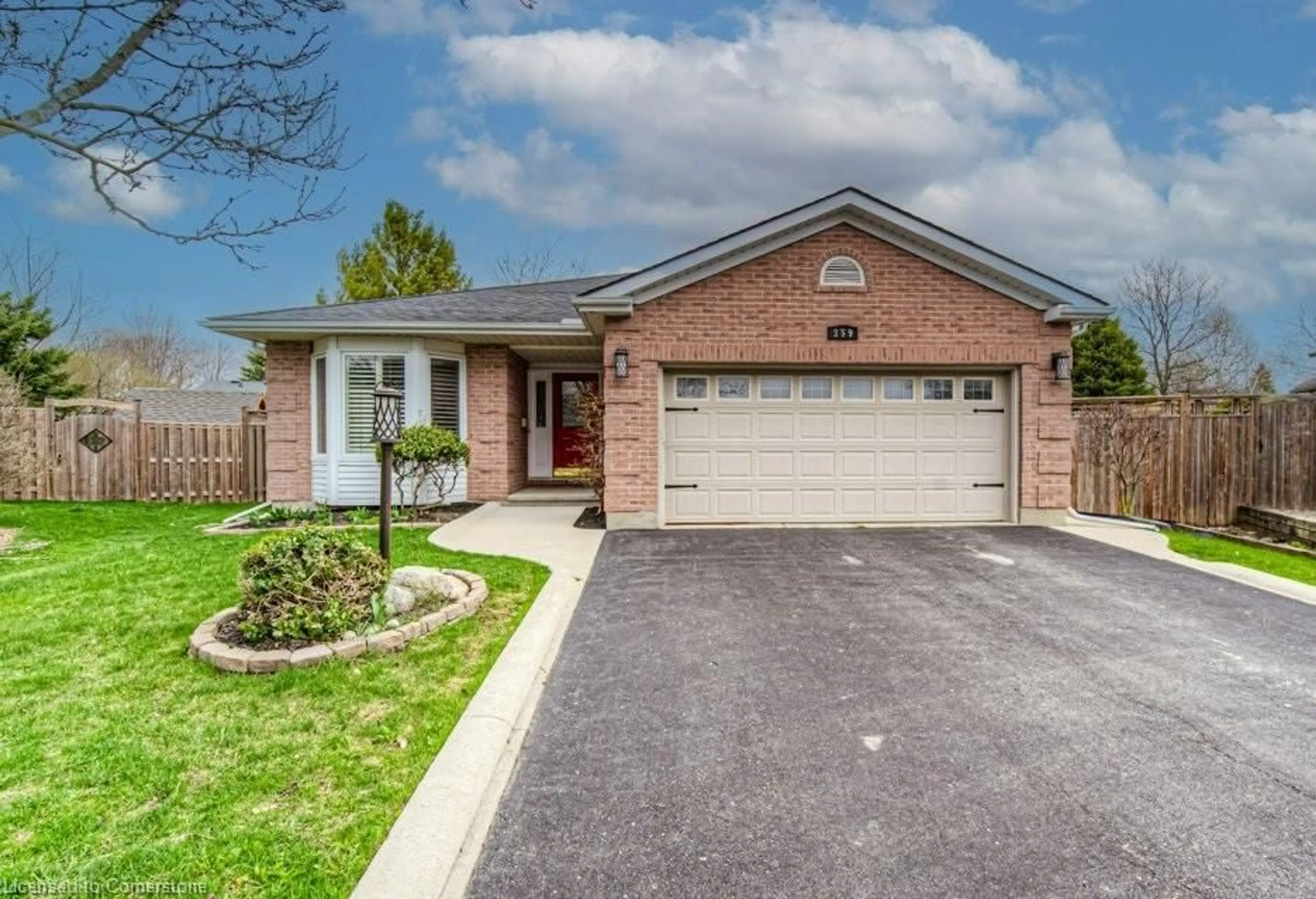 Home with brick exterior material, street for 359 Stoneheight Pl, Waterloo Ontario N2V 2A8