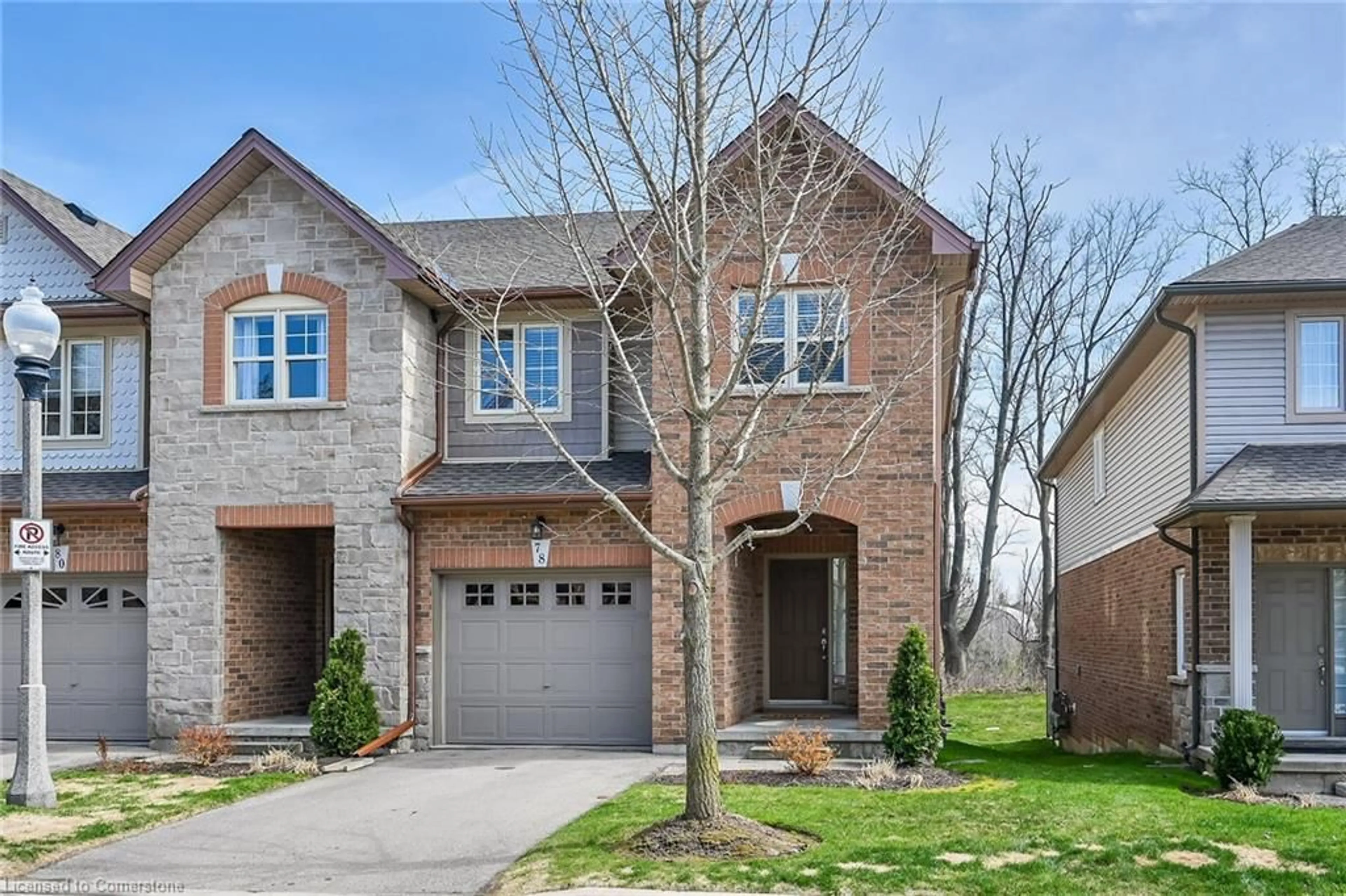Home with brick exterior material, street for 78 Myers Lane #78, Hamilton Ontario L9G 0A5