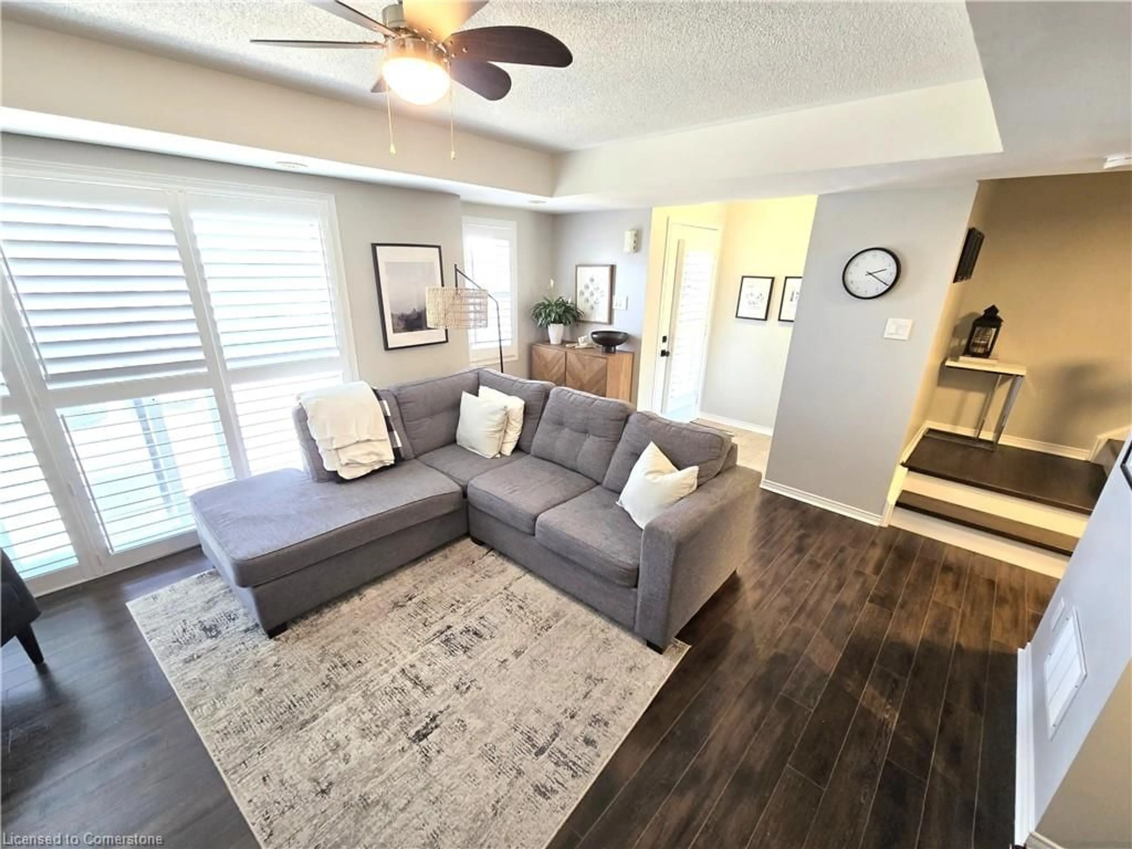 Living room with furniture, unknown for 60 Fairwood Cir #79, Brampton Ontario L6R 0Y6