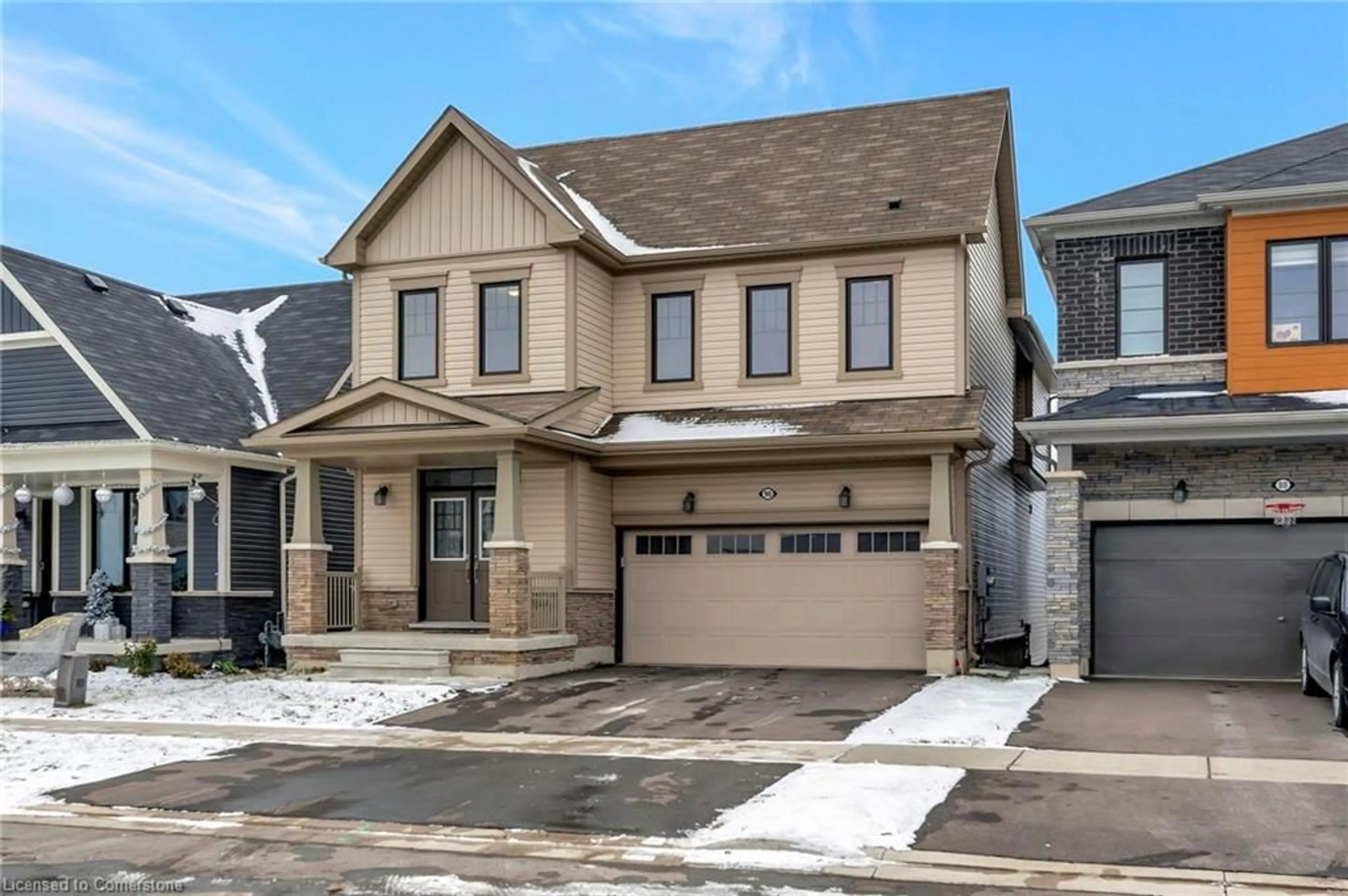 Home with brick exterior material, street for 90 David St, Hagersville Ontario N0A 1H0