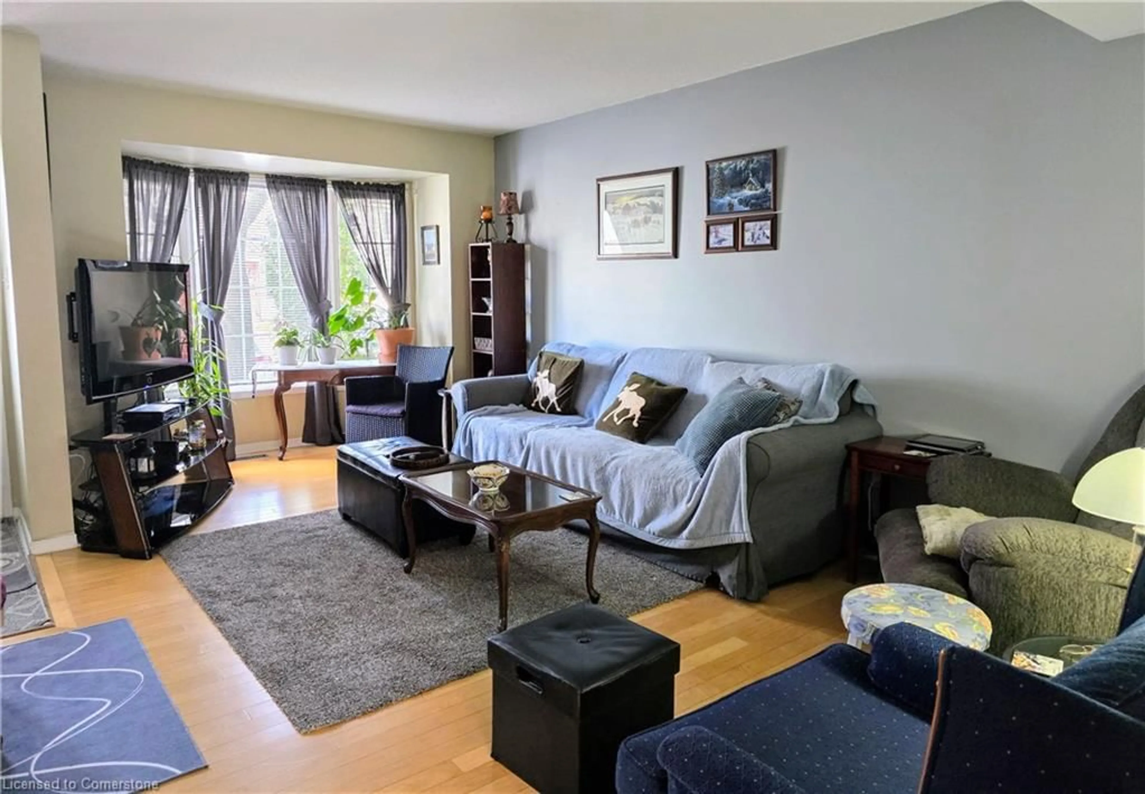 Living room with furniture, unknown for 235 Saginaw Pky #73, Cambridge Ontario N1T 1X4
