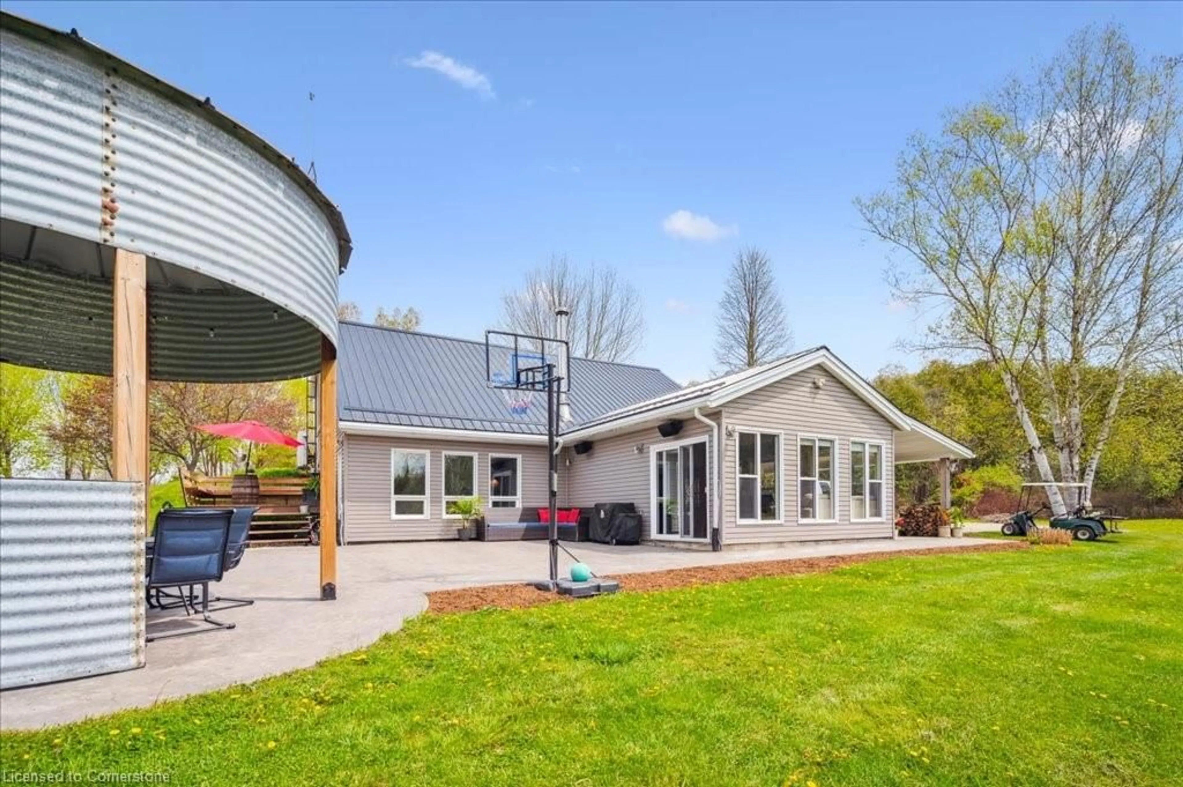 A pic from outside/outdoor area/front of a property/back of a property/a pic from drone, unknown for 471568 Southgate Sdrd 47, Mount Forest Ontario N0G 2L0