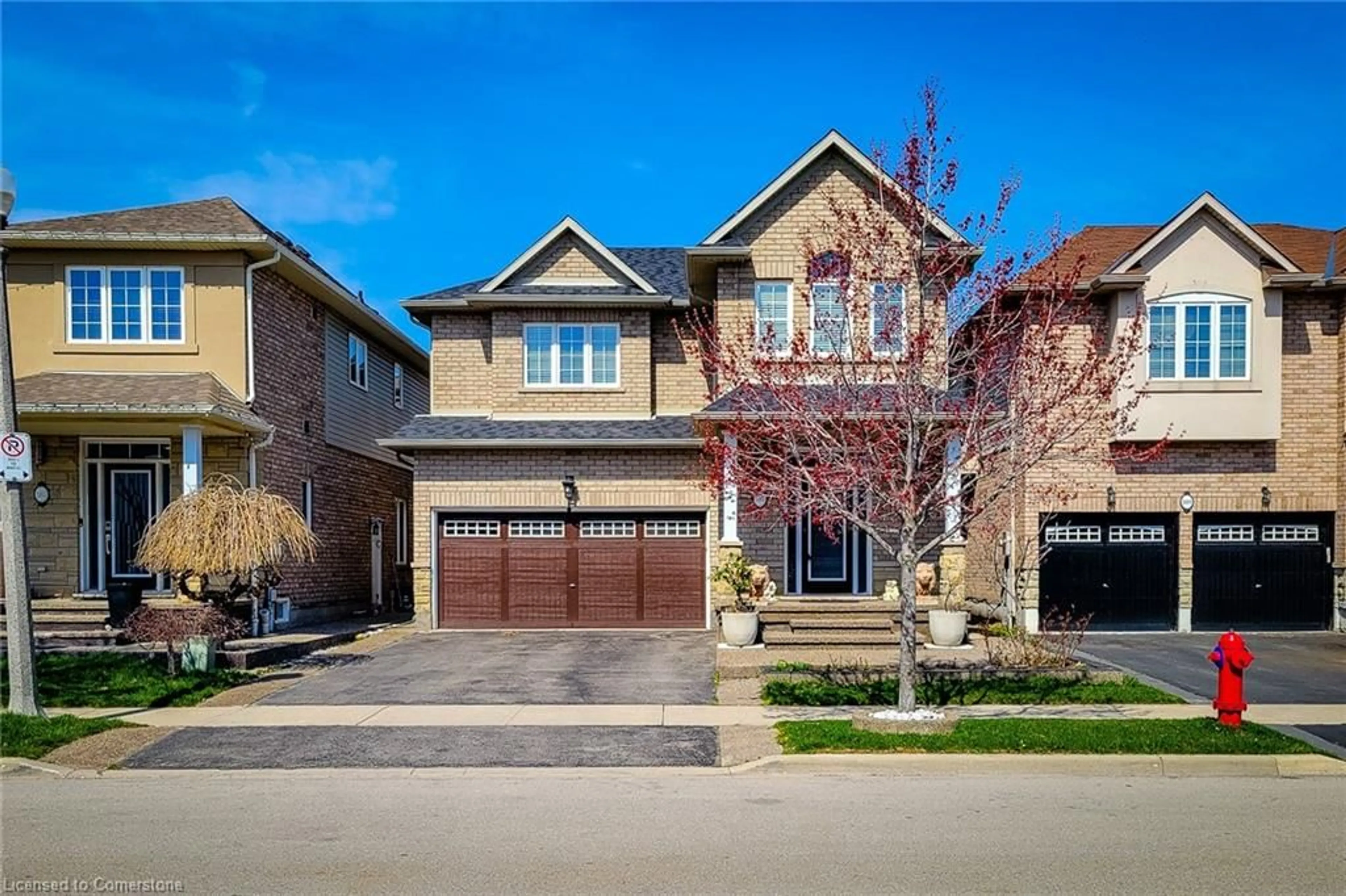 Home with brick exterior material, street for 185 Palacebeach Trail, Stoney Creek Ontario L8E 0C2