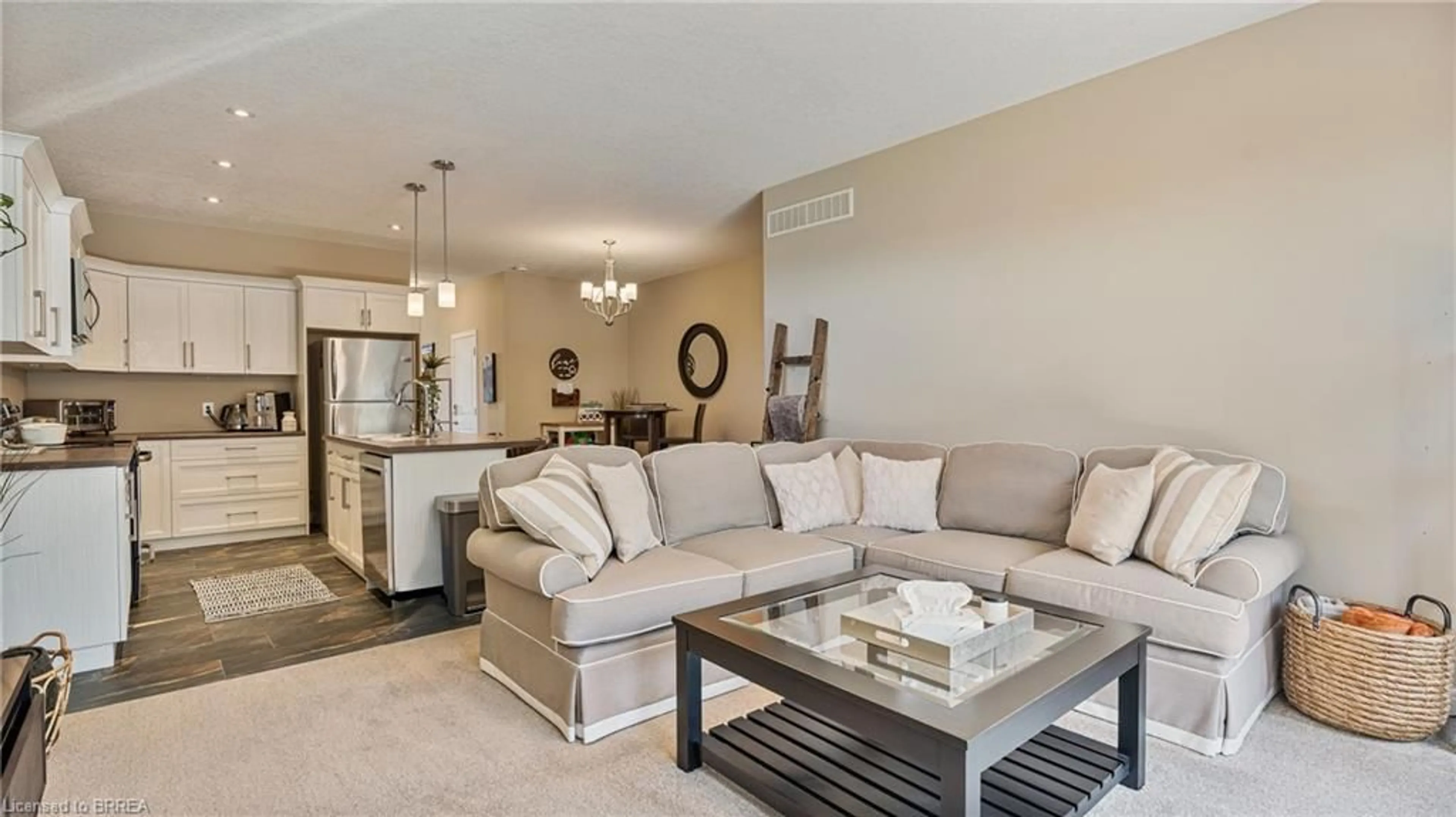 Living room with furniture, unknown for 41 Garden Ave #4, Brantford Ontario N3S 0J1