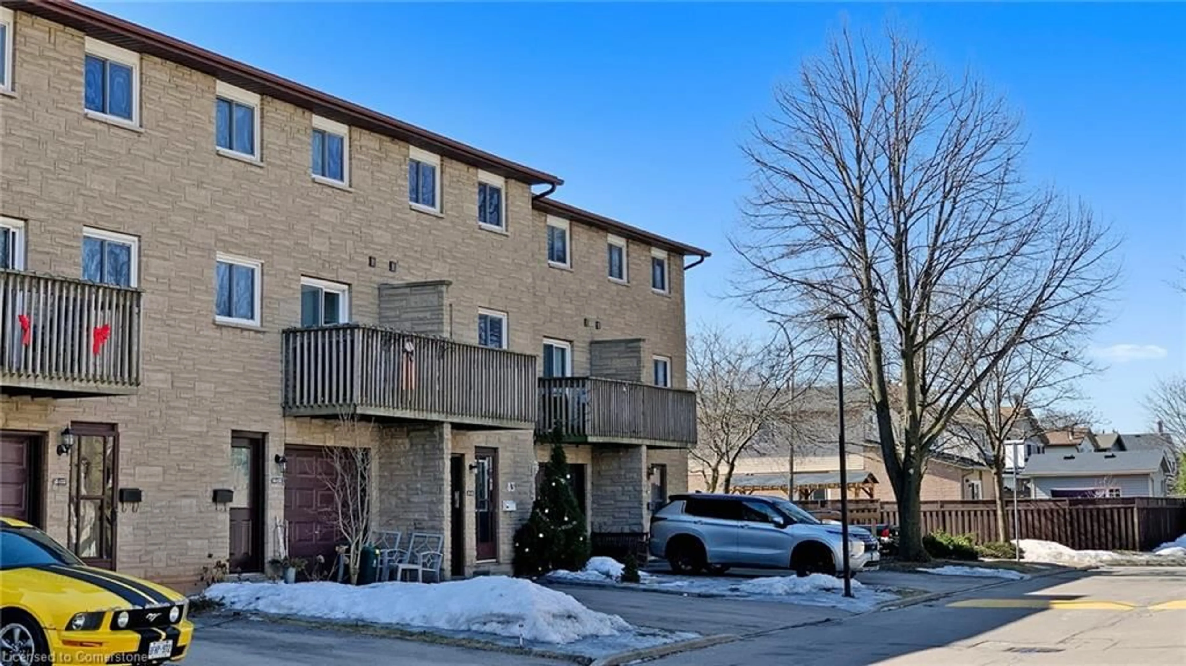 Patio, street for 1155 Paramount Dr #43, Stoney Creek Ontario L8J 2N2