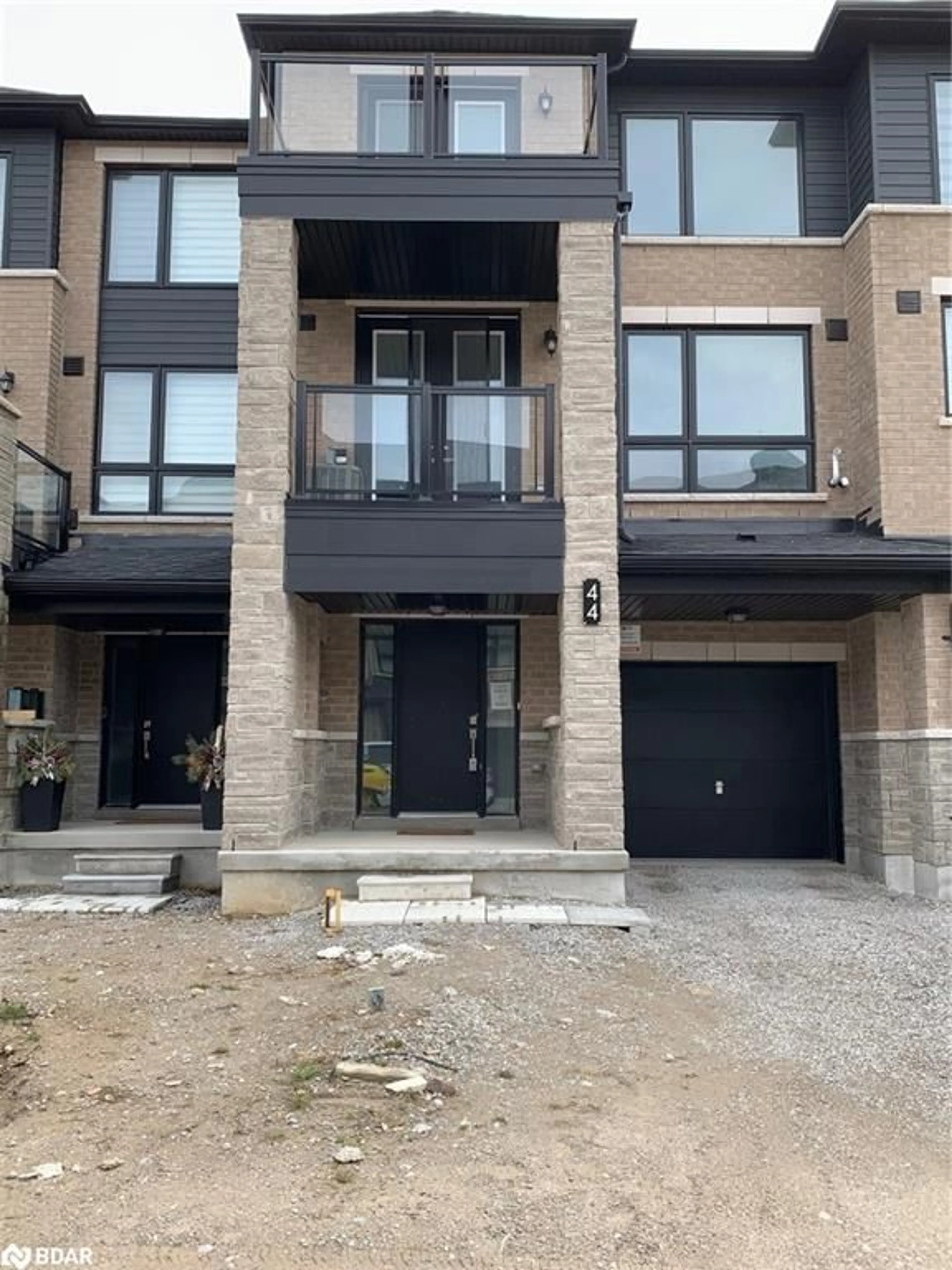 Home with brick exterior material, street for 44 Red Maple Lane Lane, Barrie Ontario L9J 0N7