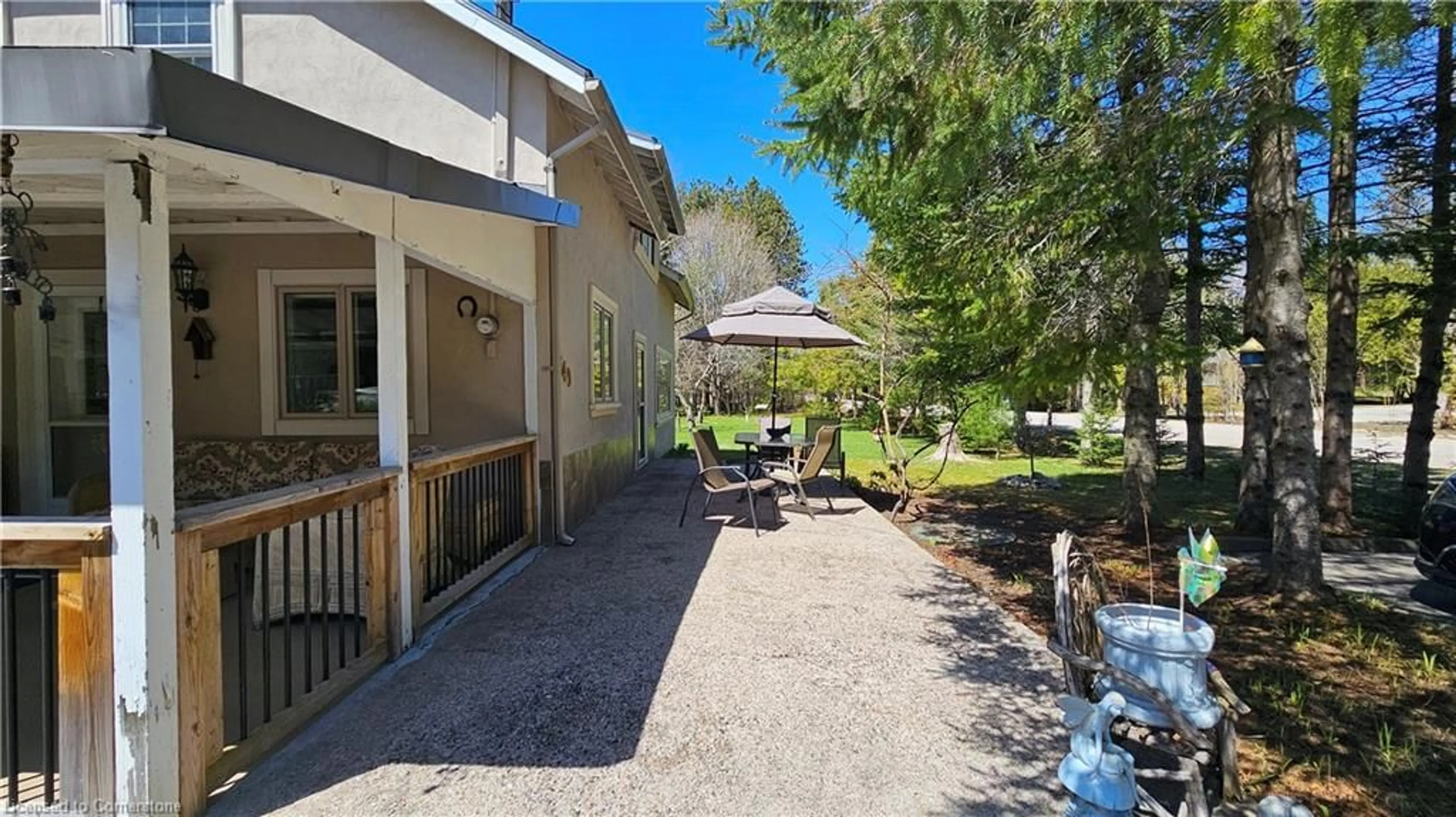 Patio, street for 640 Tiny Beaches Rd, Tiny Ontario L0L 2J0