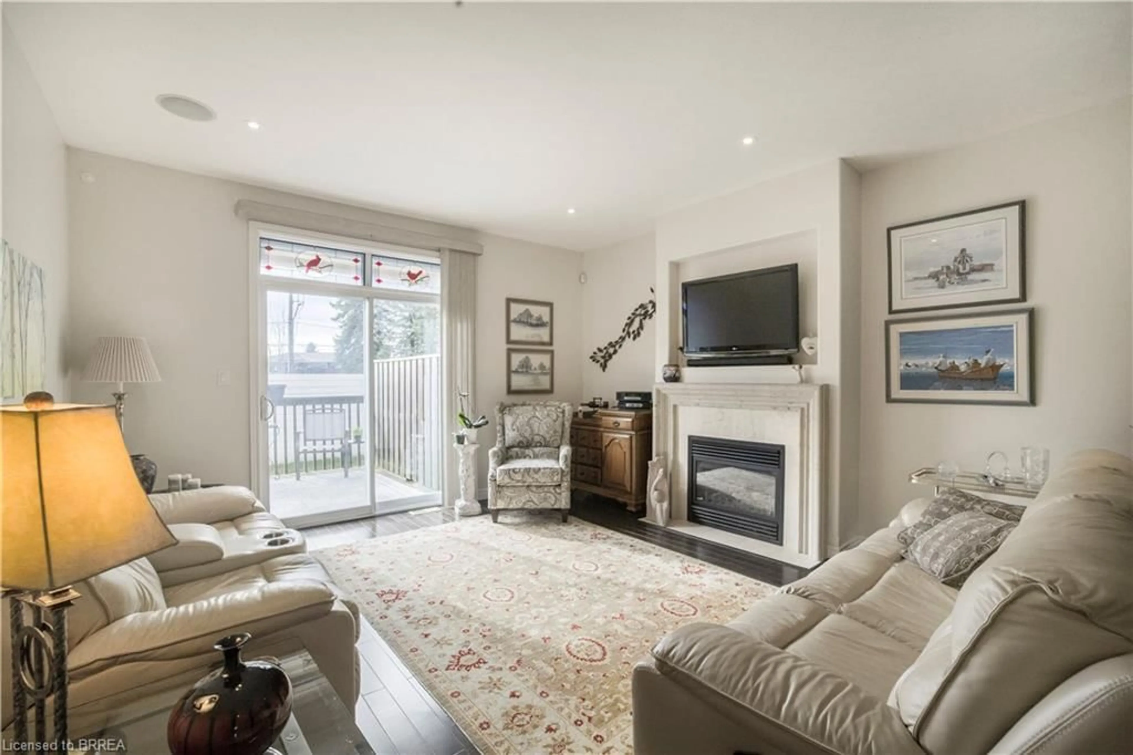 Living room with furniture, unknown for 244 Dundas St #2, Paris Ontario N3L 0B4