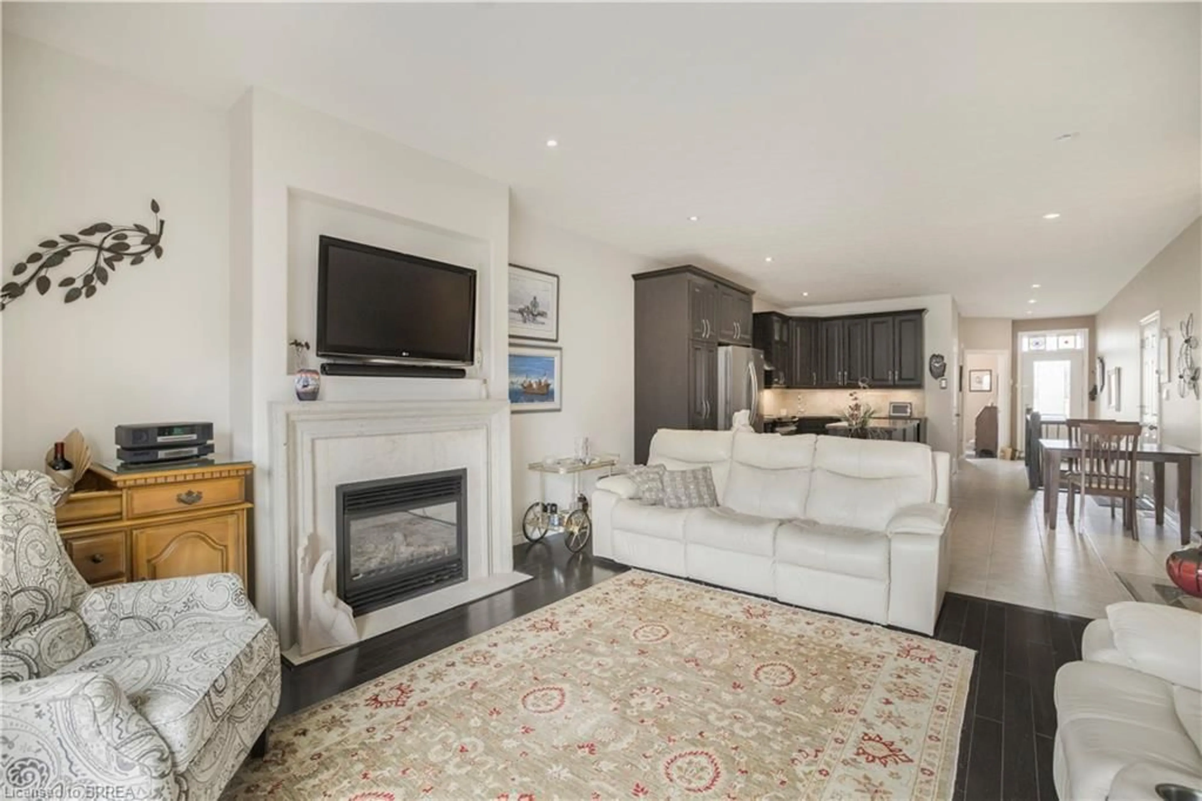 Living room with furniture, unknown for 244 Dundas St #2, Paris Ontario N3L 0B4