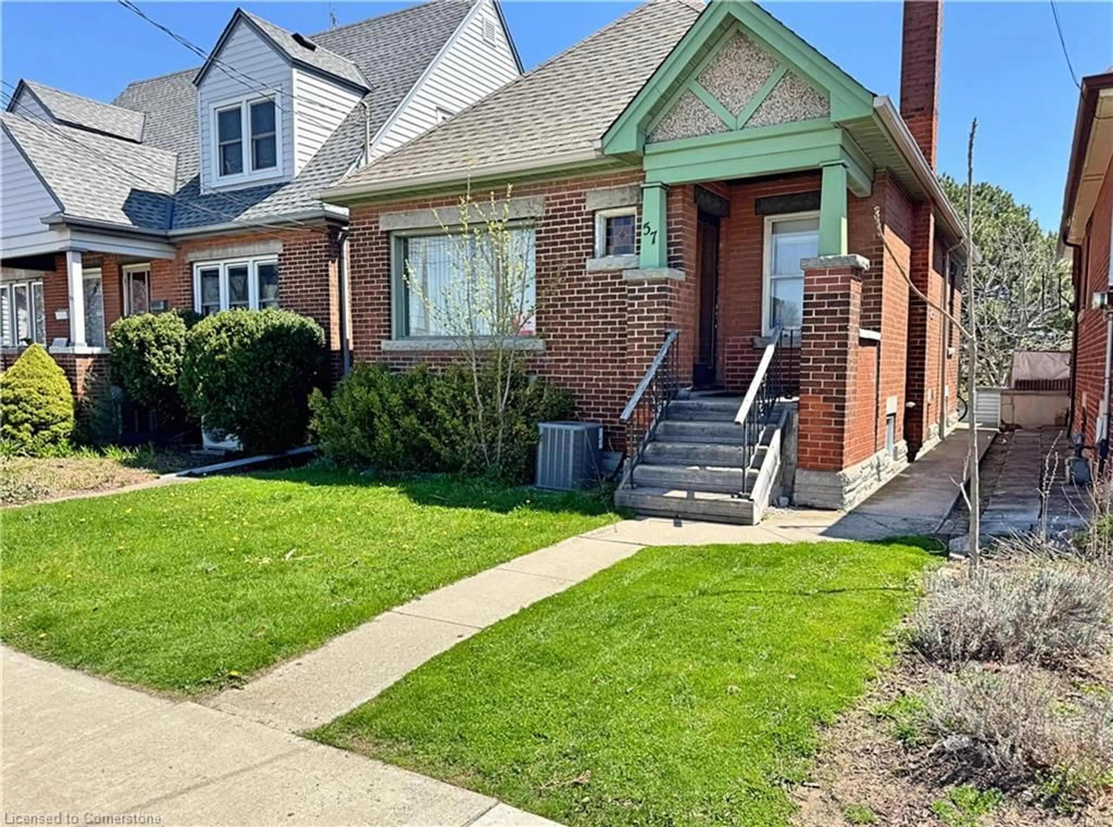 Home with brick exterior material, street for 57 Paradise Rd, Hamilton Ontario L8S 1S3