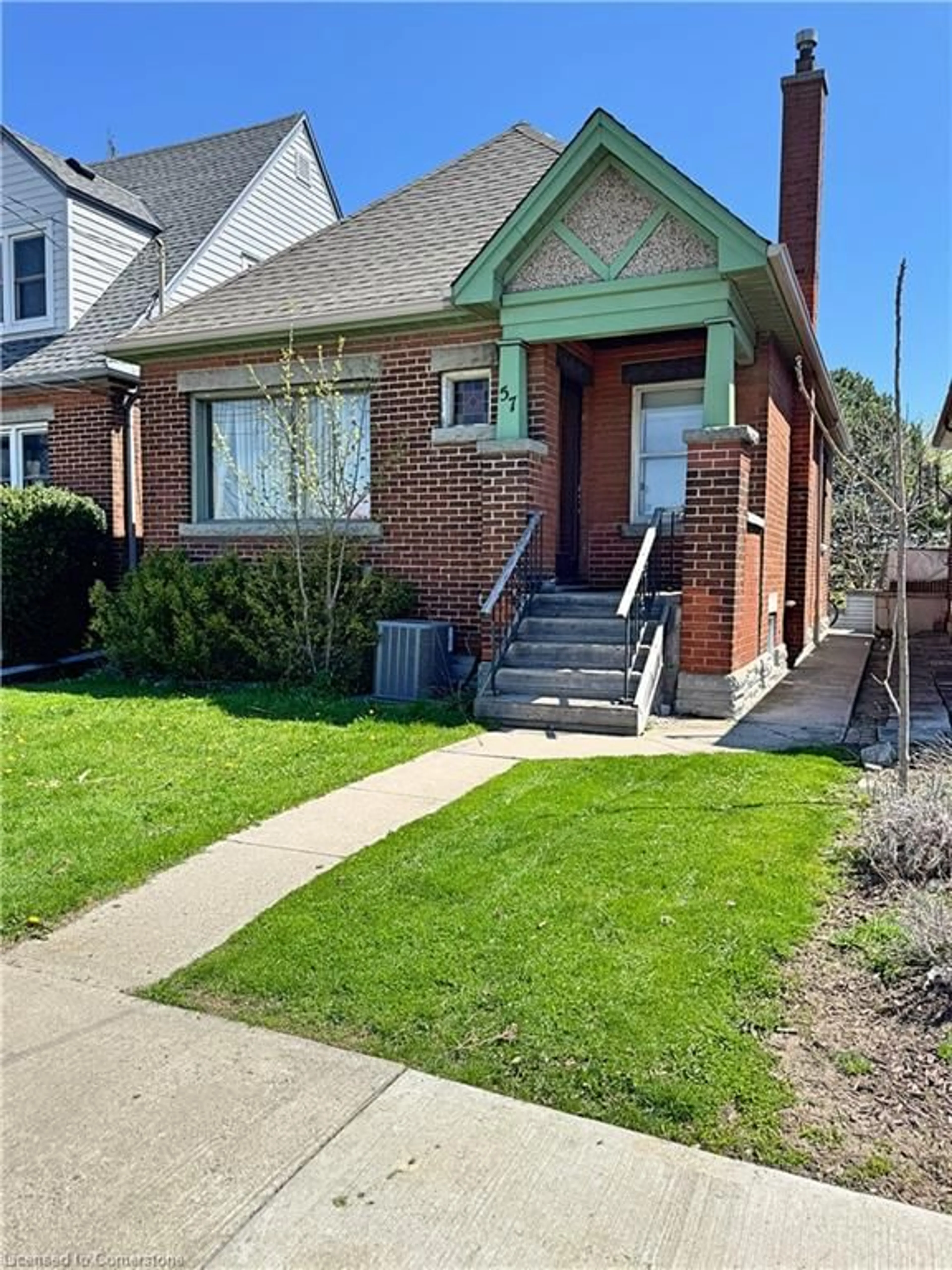 Home with brick exterior material, street for 57 Paradise Rd, Hamilton Ontario L8S 1S3