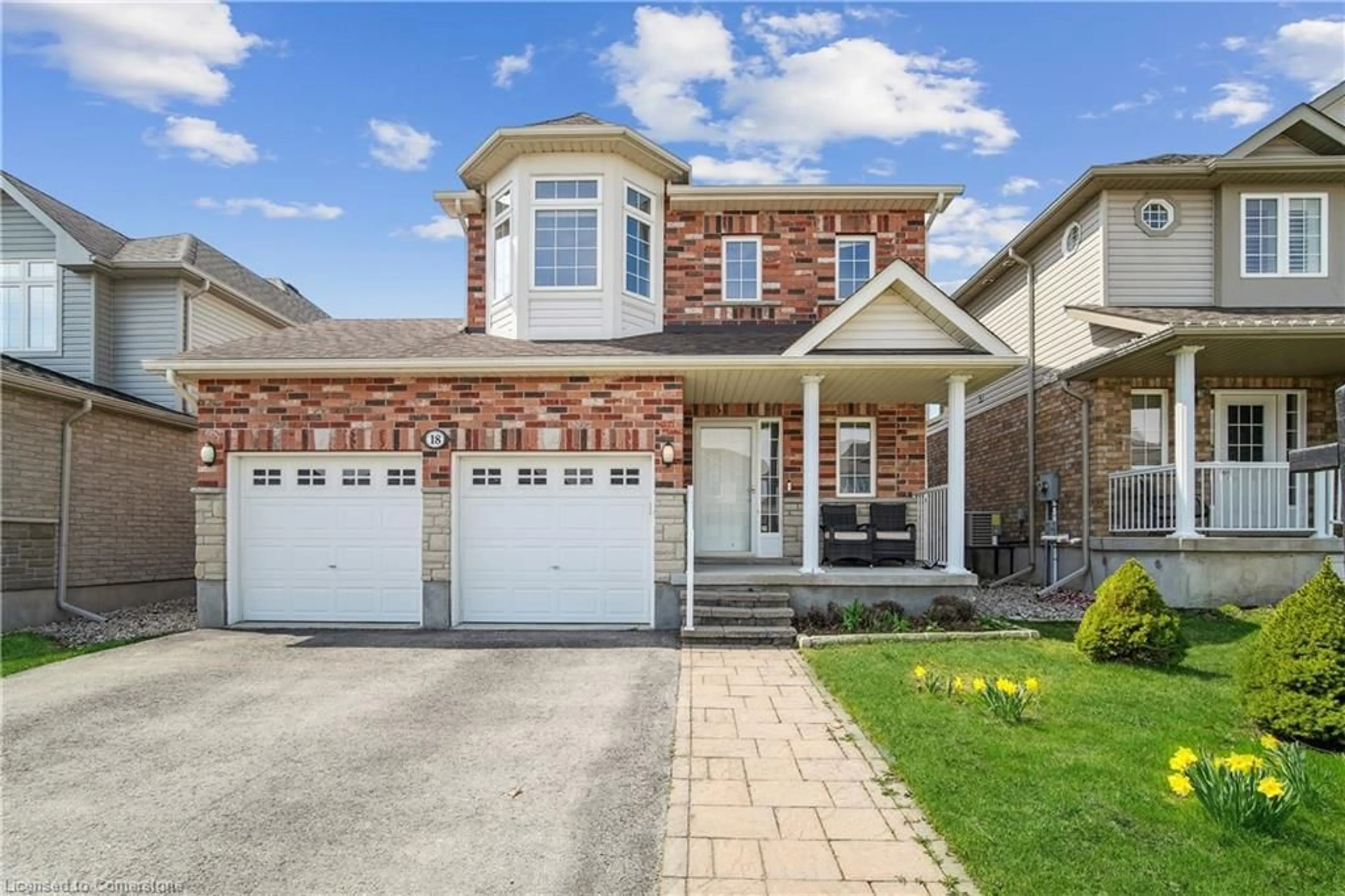 Home with brick exterior material, street for 18 Dougall St, Guelph Ontario N1E 0G8