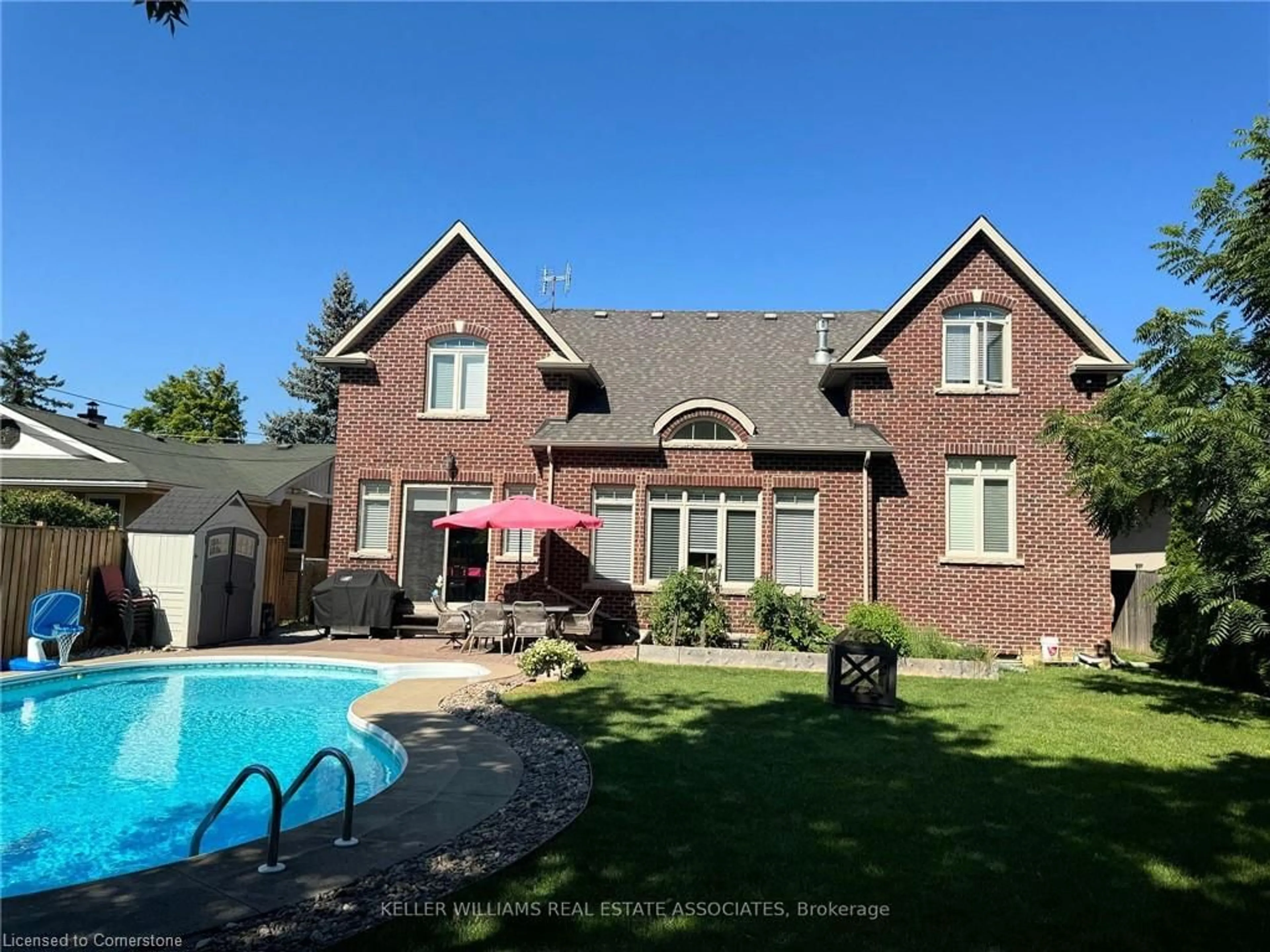 Home with brick exterior material, street for 22 Joymar Dr, Mississauga Ontario L5M 1E9