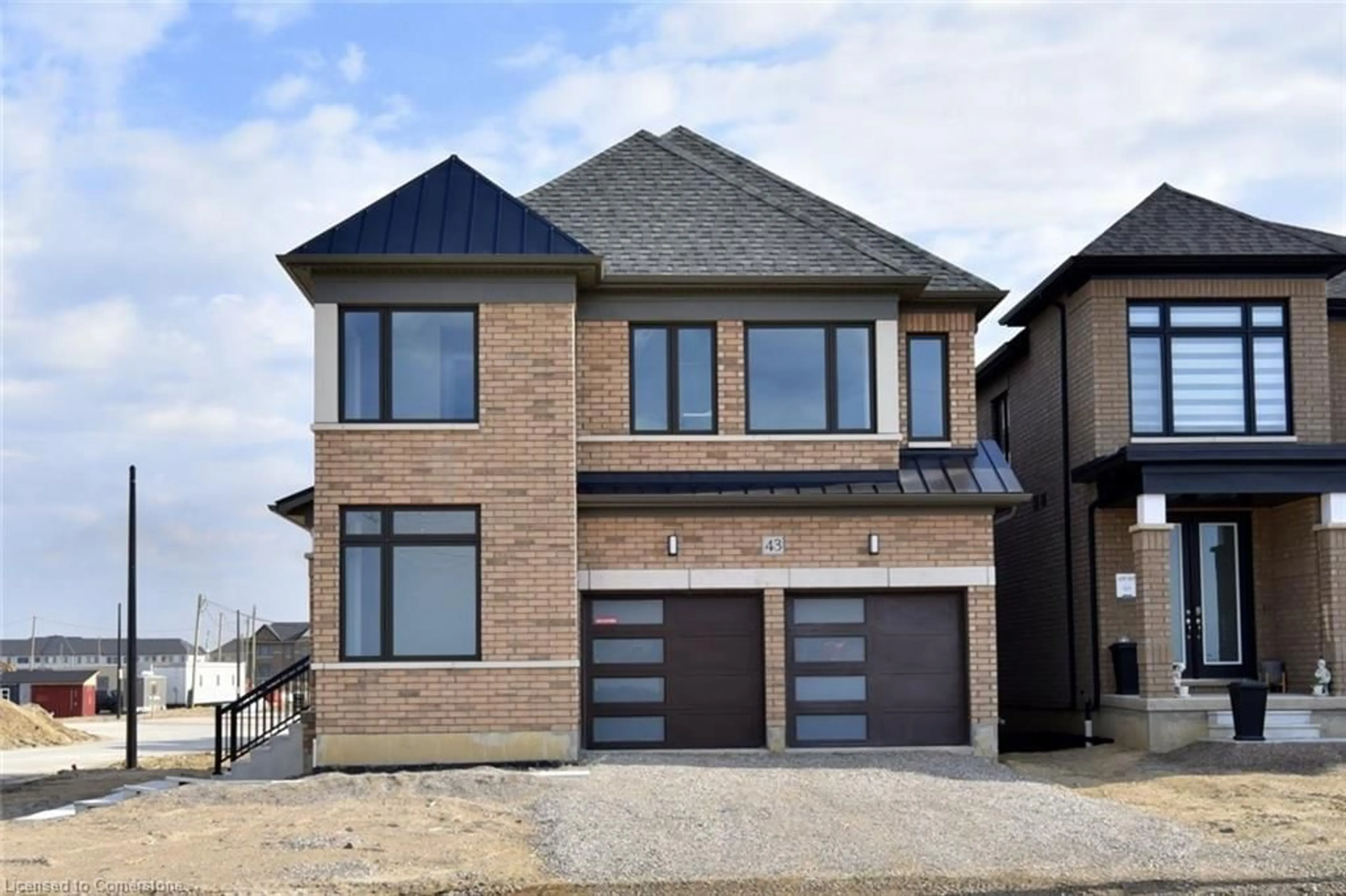 Home with brick exterior material, street for 43 Teskey Cres, Binbrook Ontario L0R 1C0