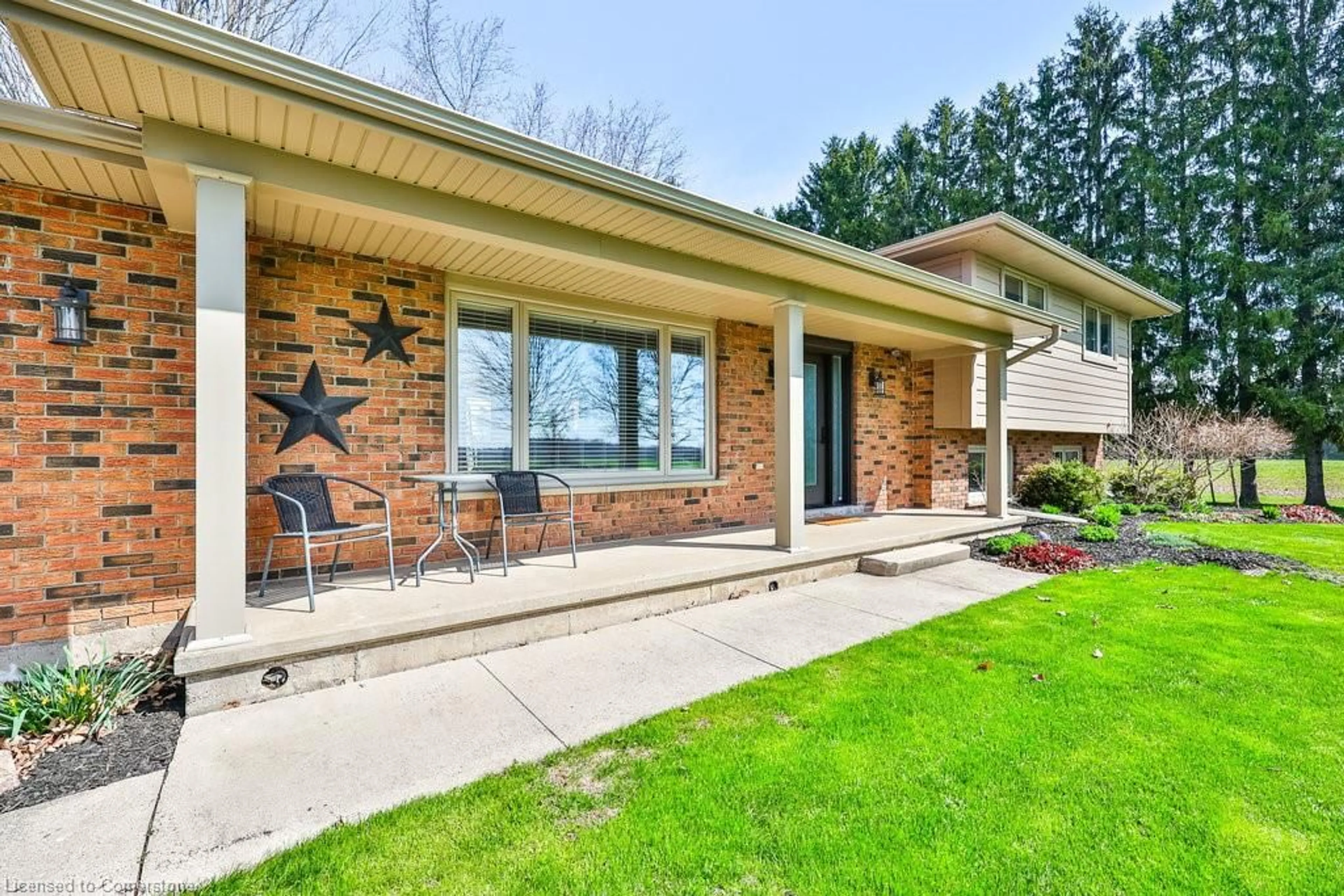Home with brick exterior material, street for 71 Mclean School Rd, St. George Ontario N0E 1N0
