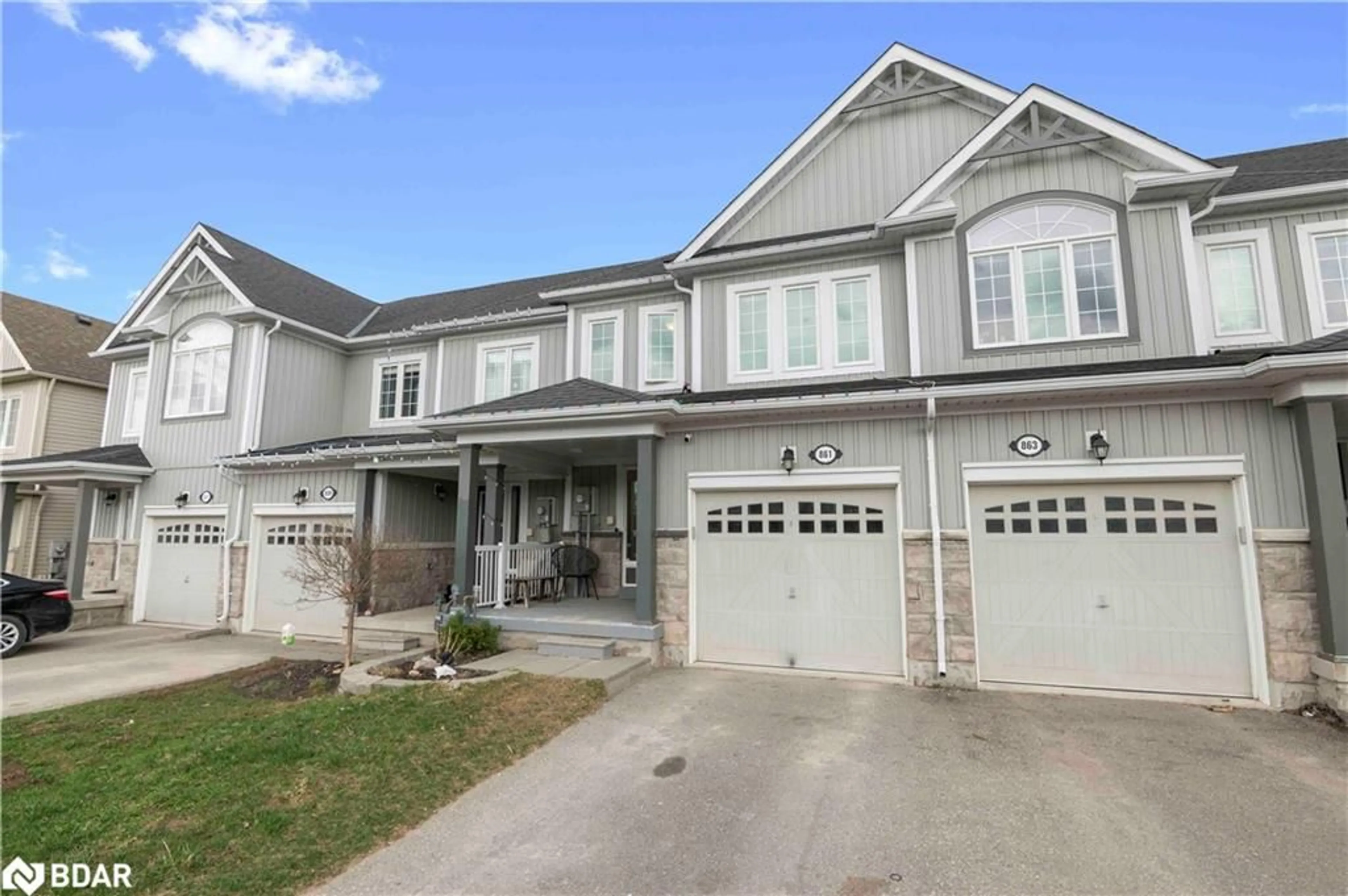 Home with vinyl exterior material, street for 861 Cook Crescent Cres, Shelburne Ontario L9V 3V2