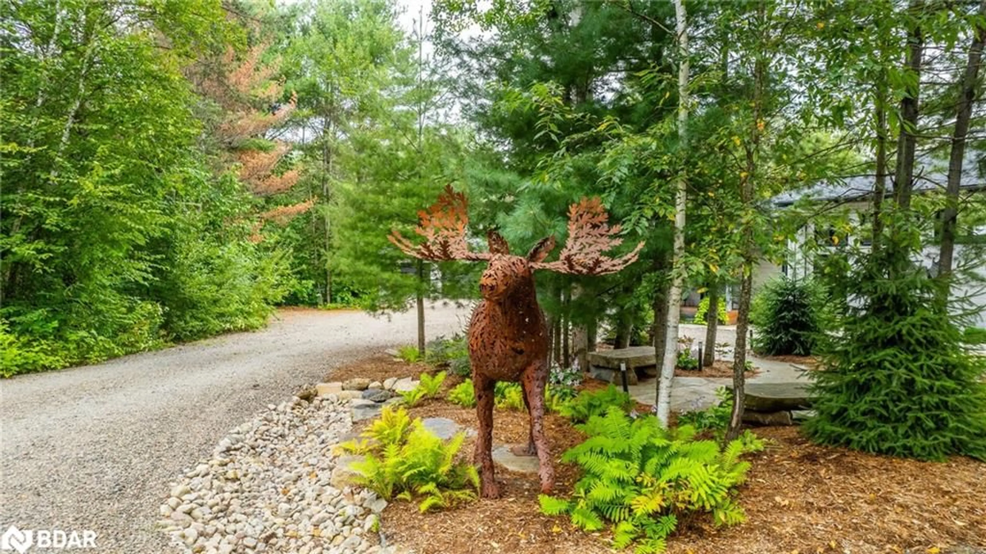 Patio, forest/trees view for 15076 Highway 118, Haliburton Ontario K0M 1S0