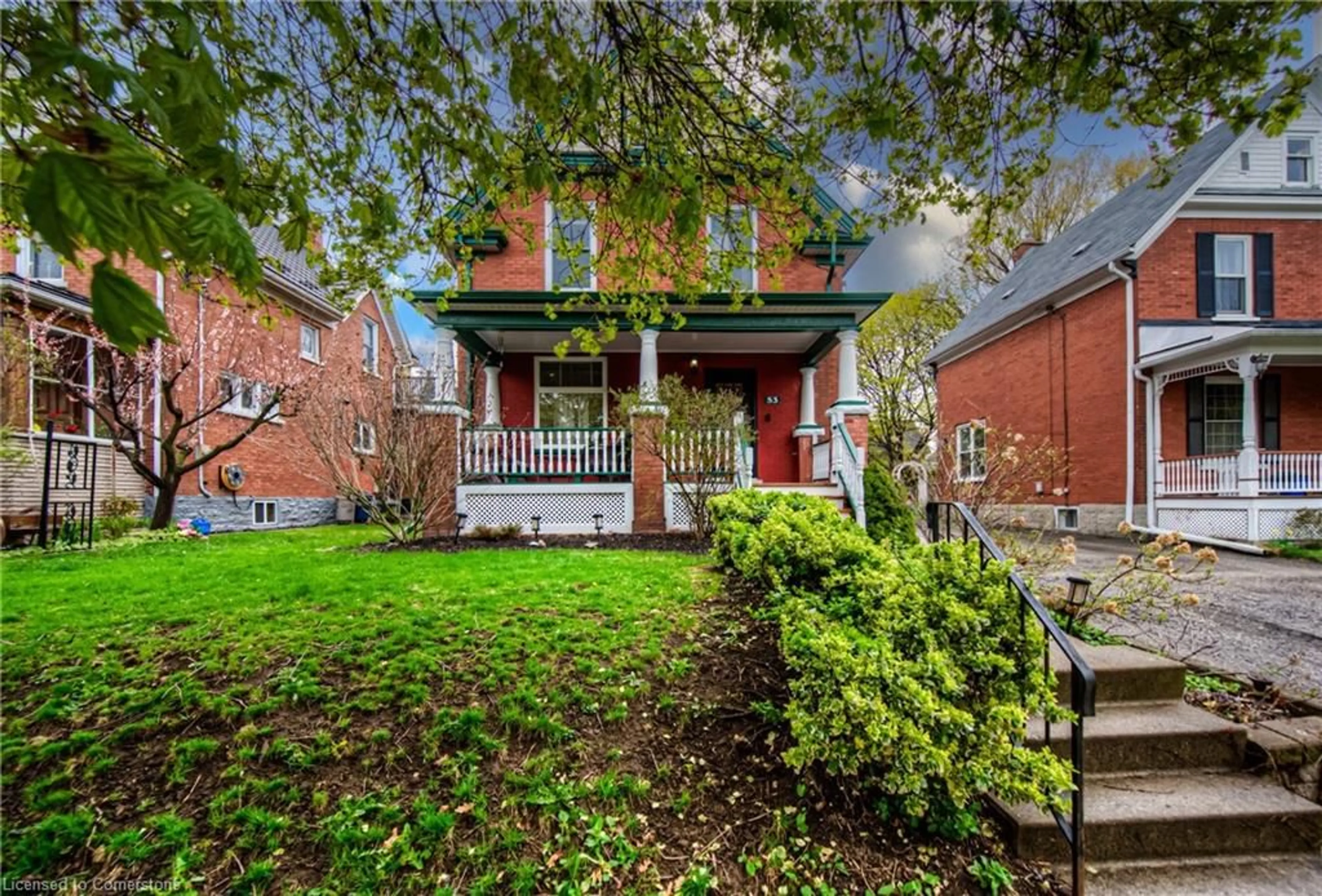Home with brick exterior material, street for 53 Betzner Ave, Kitchener Ontario N2H 3B8