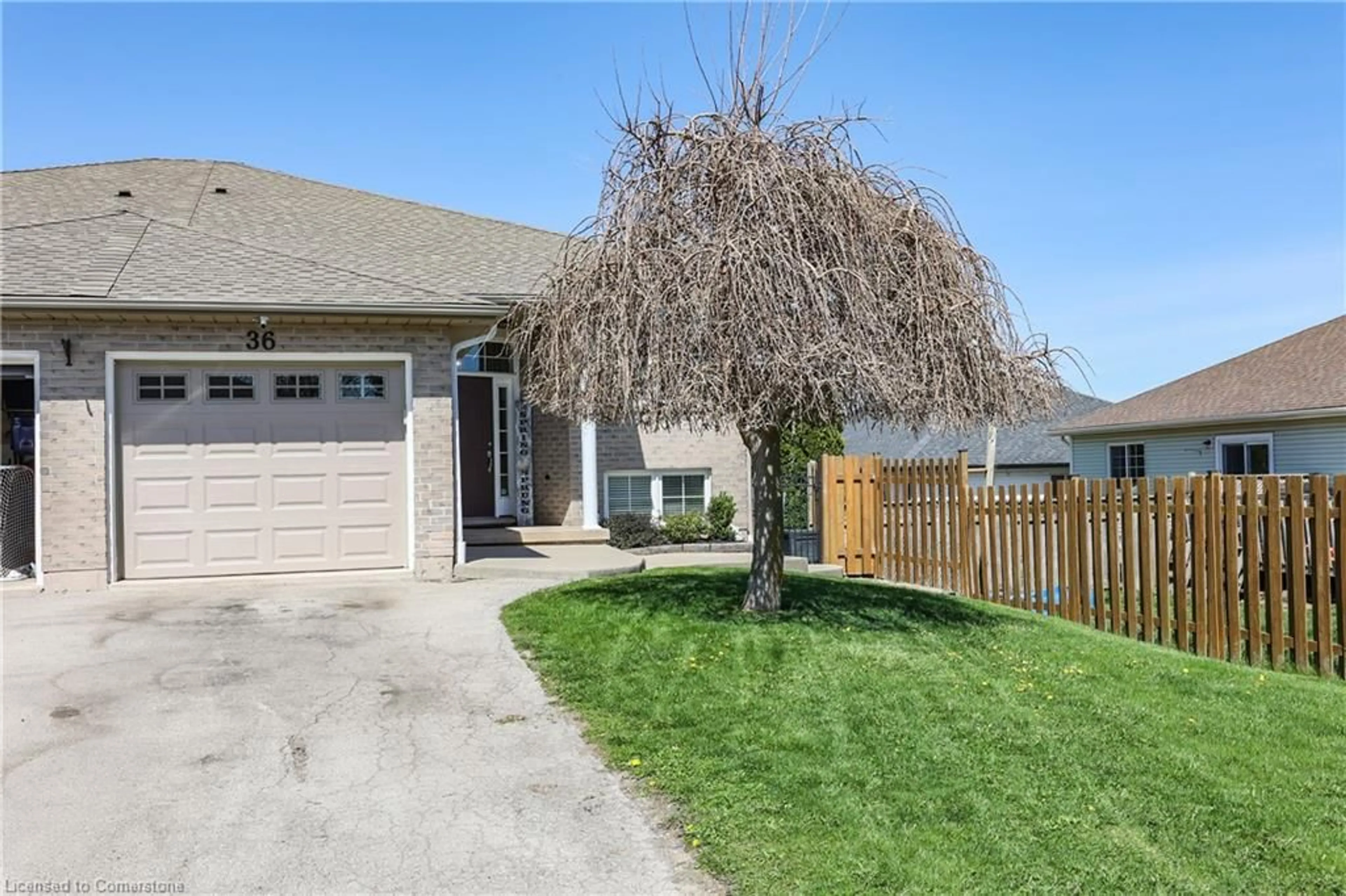 Home with brick exterior material, street for 36 Golden Acres Dr, Smithville Ontario L0R 2A0
