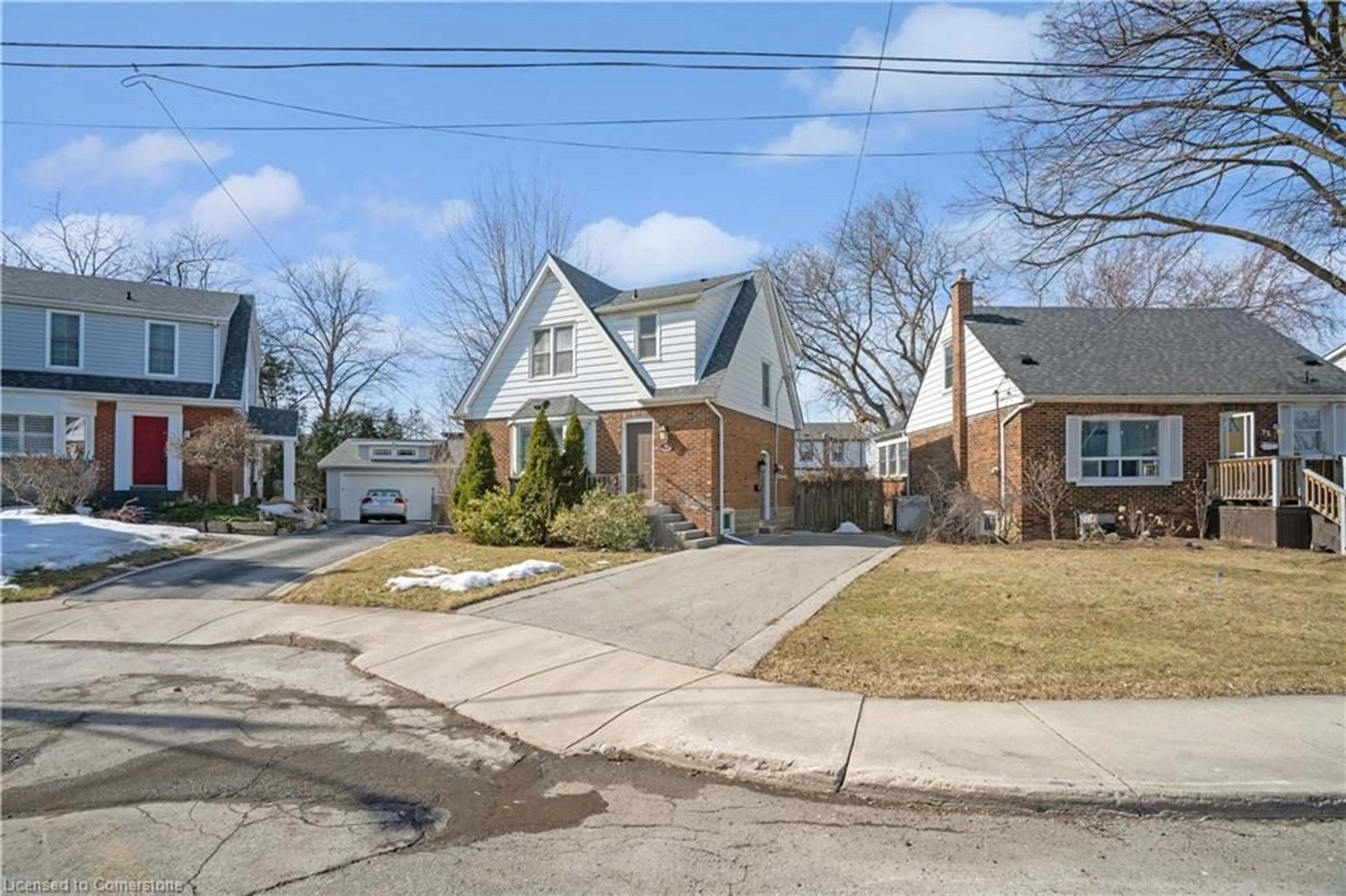 Home with brick exterior material, street for 76 Cloverhill Rd, Hamilton Ontario L9C 3L7