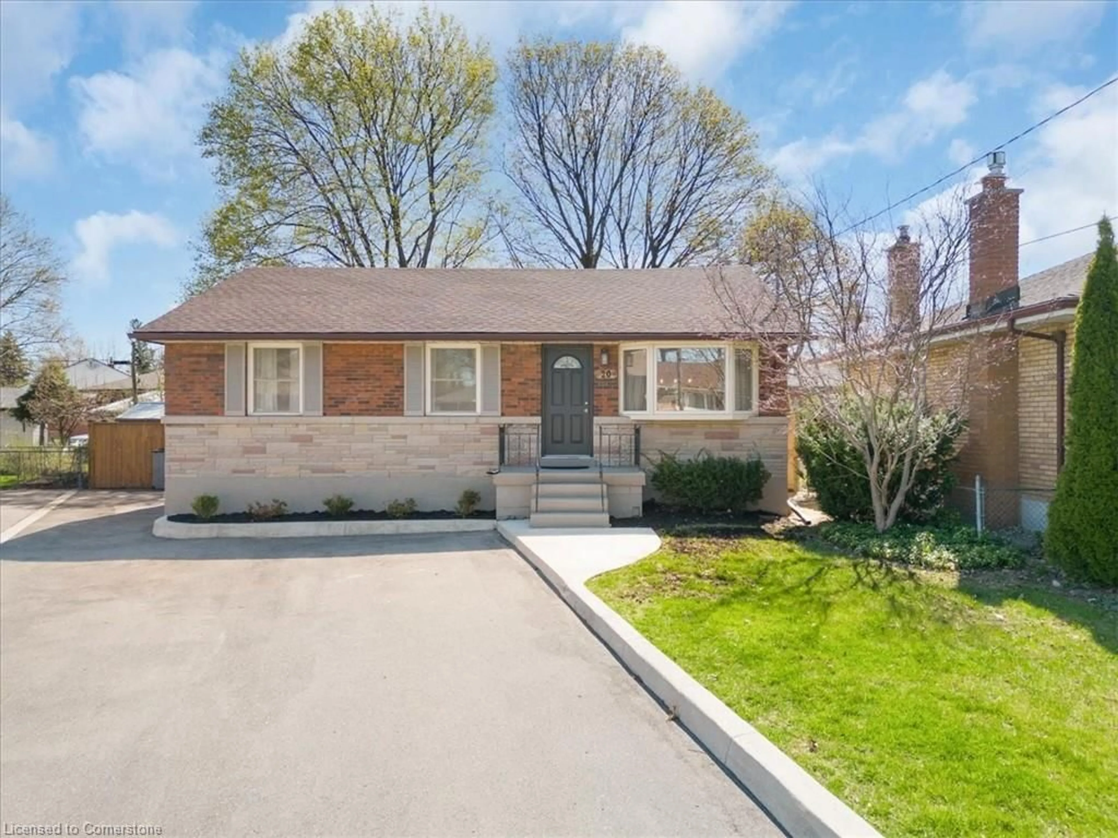 Home with brick exterior material, street for 20 Camille Crt, Hamilton Ontario L8T 2C9