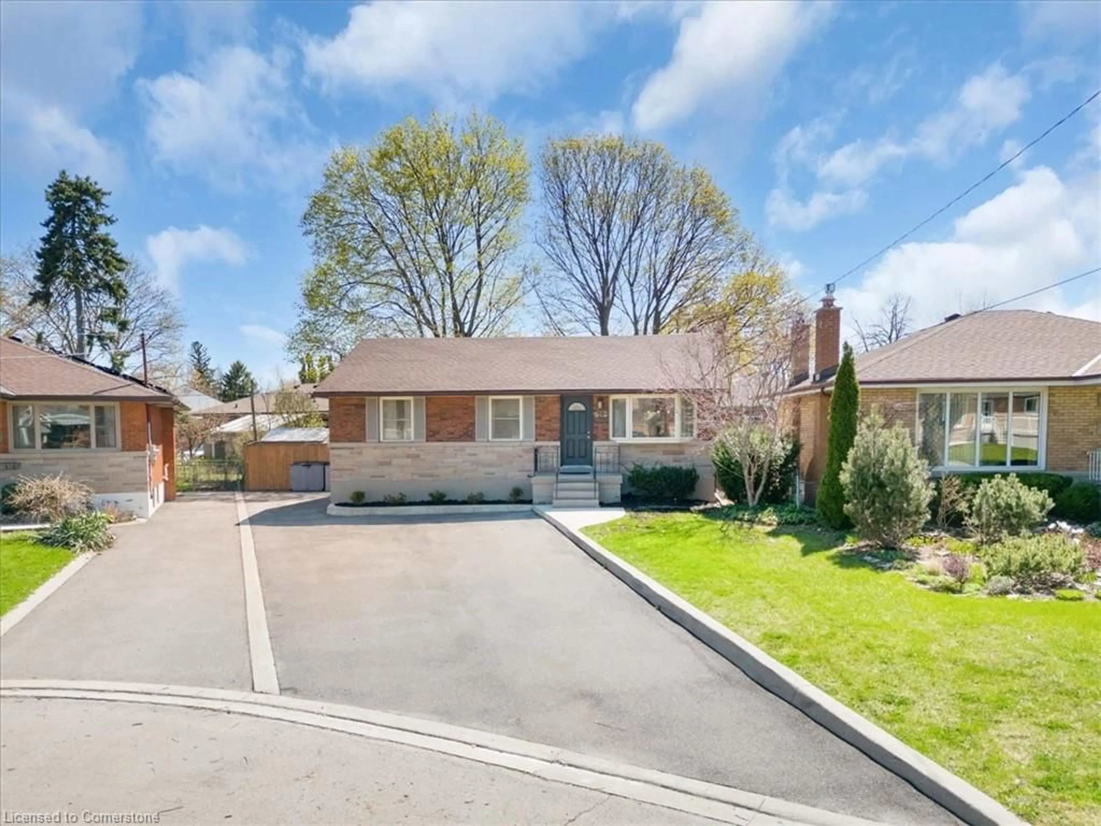 Home with brick exterior material, street for 20 Camille Crt, Hamilton Ontario L8T 2C9