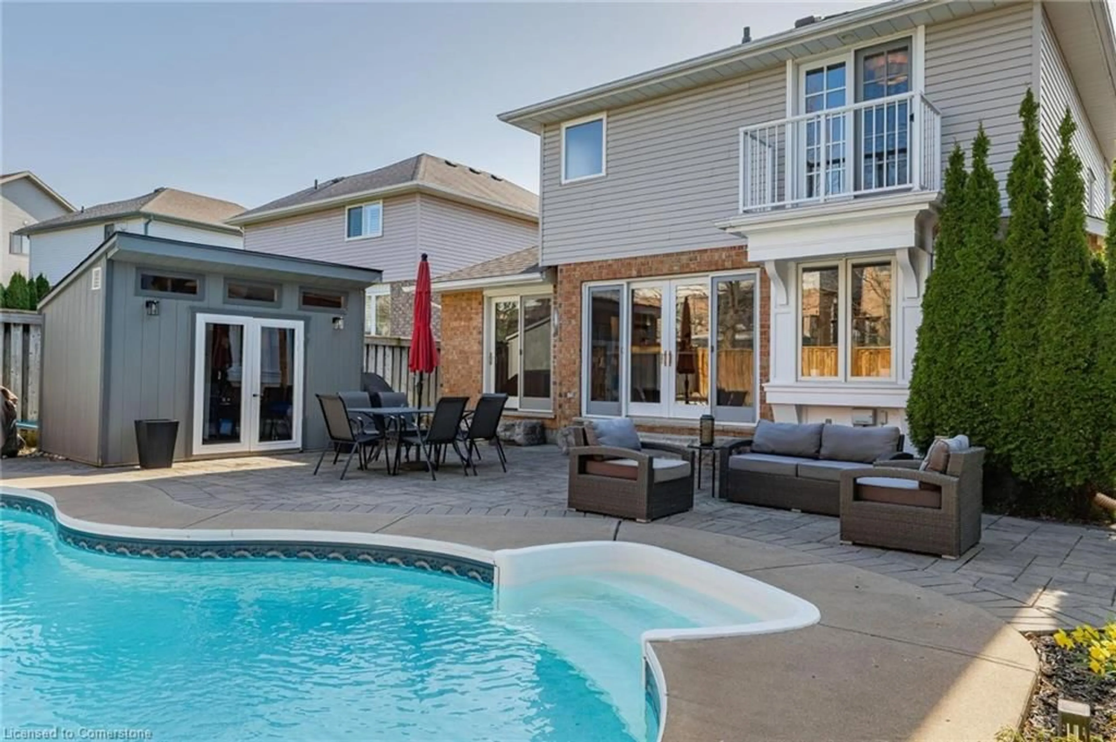 Patio, water/lake/river/ocean view for 71 Ptarmigan Dr, Guelph Ontario N1C 1B6