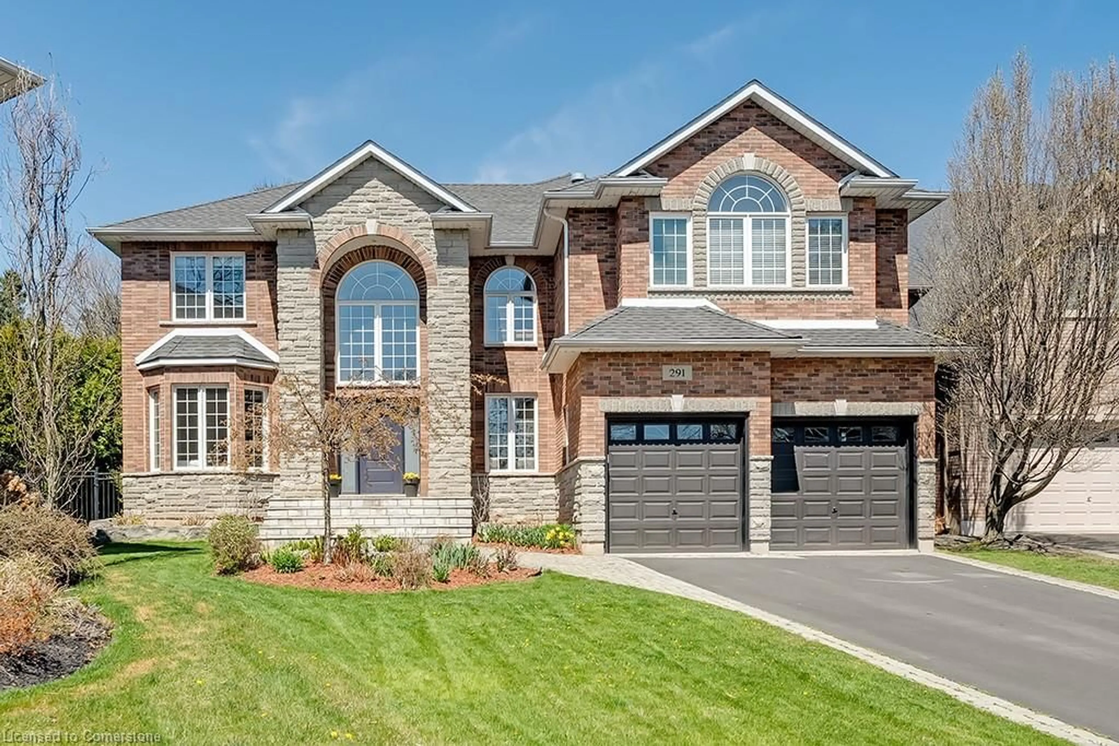 Home with brick exterior material, street for 291 Glen Afton Dr, Burlington Ontario L7L 1G8