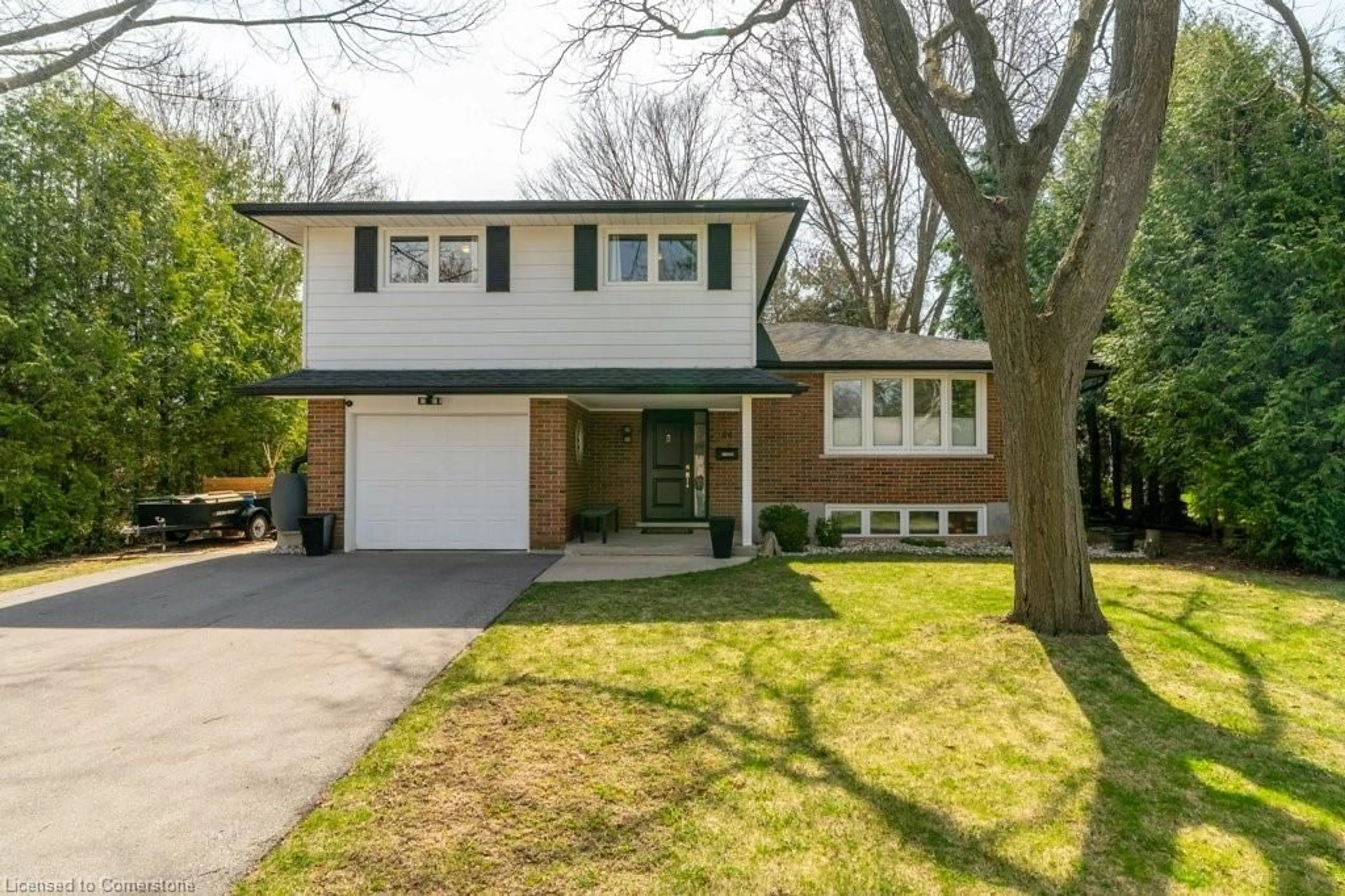 Home with brick exterior material, street for 44 Hickory St, Guelph Ontario N1G 2X3