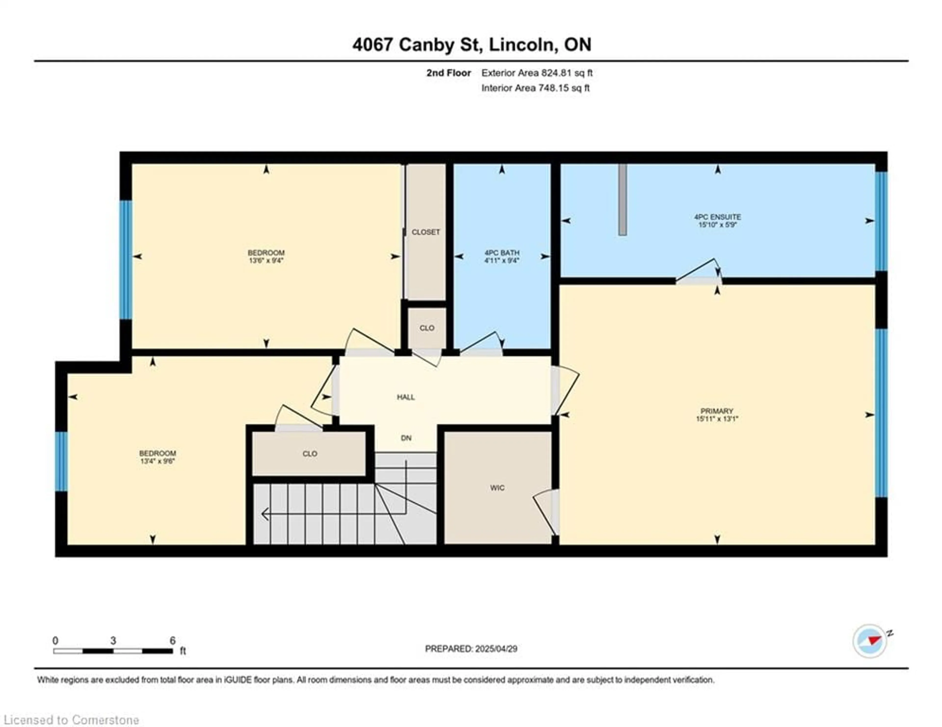 Floor plan for 4067 Canby St, Beamsville Ontario L0R 1B4