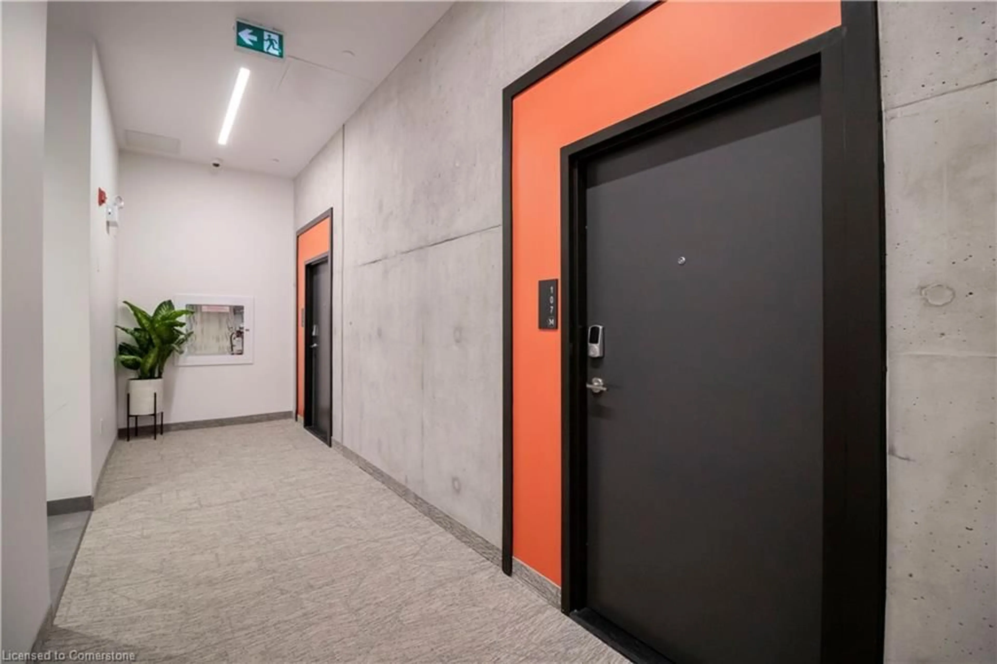 Indoor foyer for 312 Erb St #107, Waterloo Ontario N2L 0K9