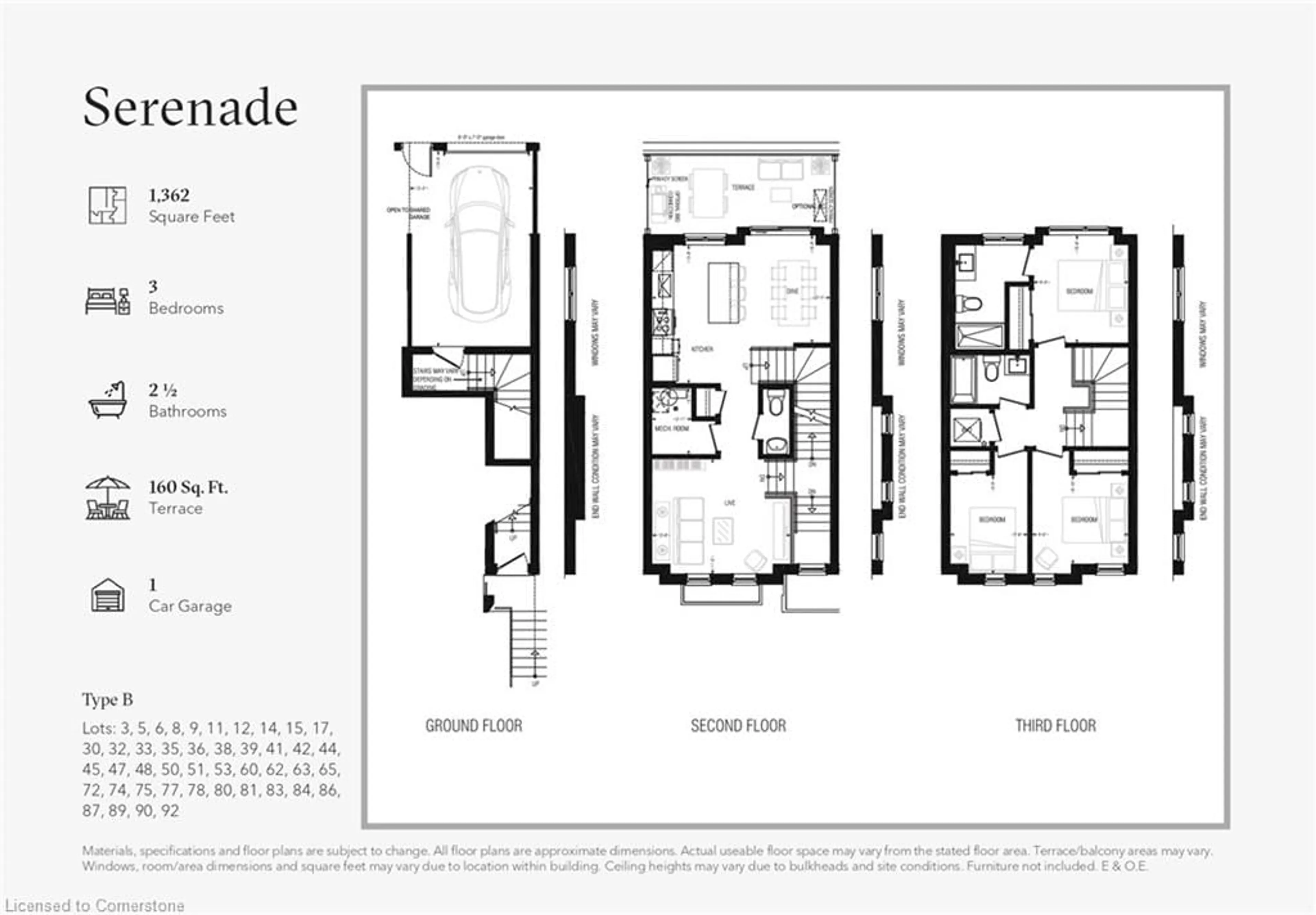 Floor plan for 205 Burke St, Waterdown Ontario L0R 2H7