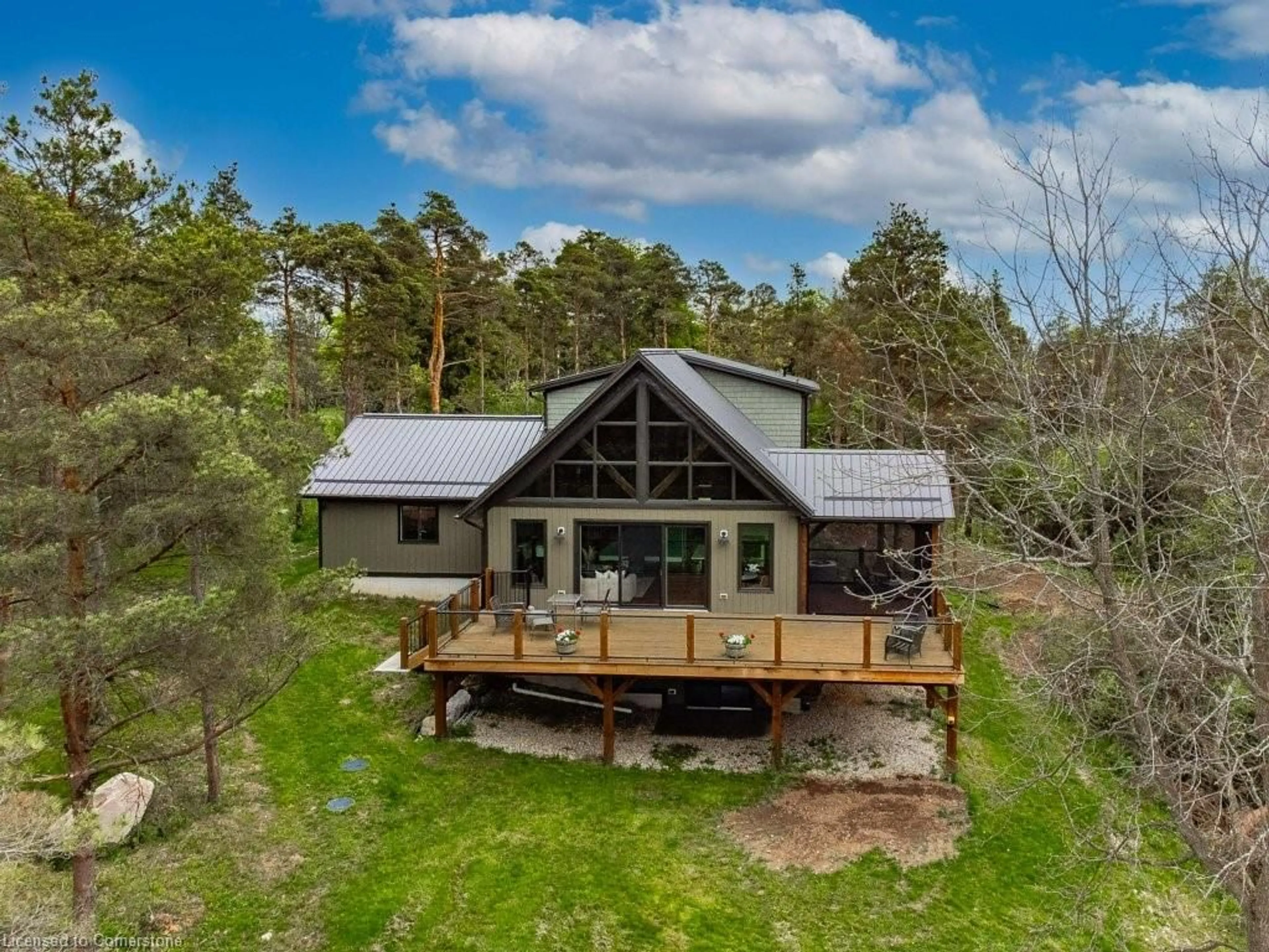 A pic from outside/outdoor area/front of a property/back of a property/a pic from drone, unknown for 1040 Clyde Rd, Cambridge Ontario N1R 5S7